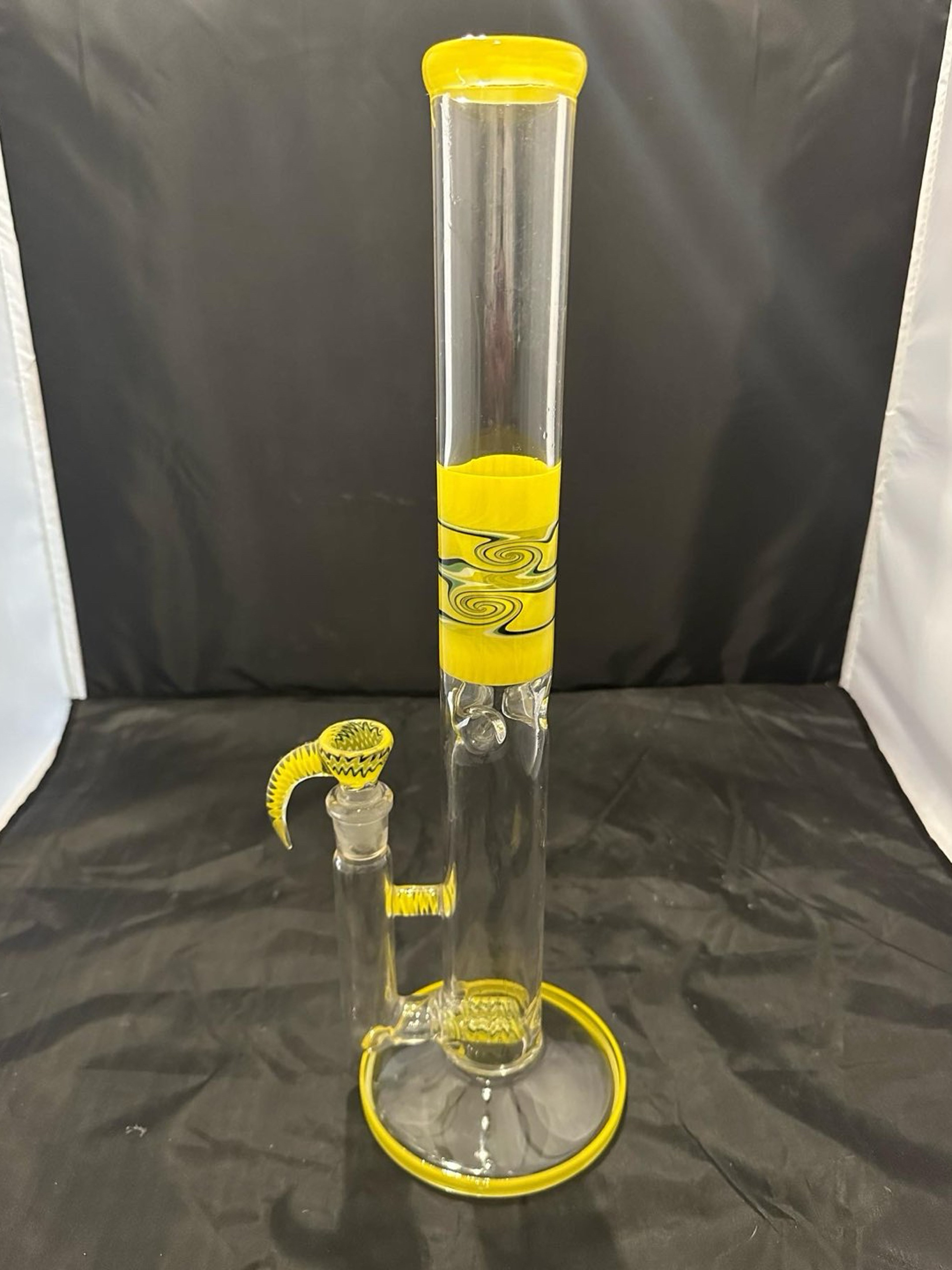 Preview pic of 2k Glassworks Dual Stem Tube with With Worked Accents