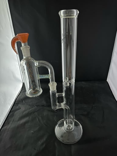 Preview pic of 2K Glassart Showerhead Perc Tube with Worked 2K Ashcatcher