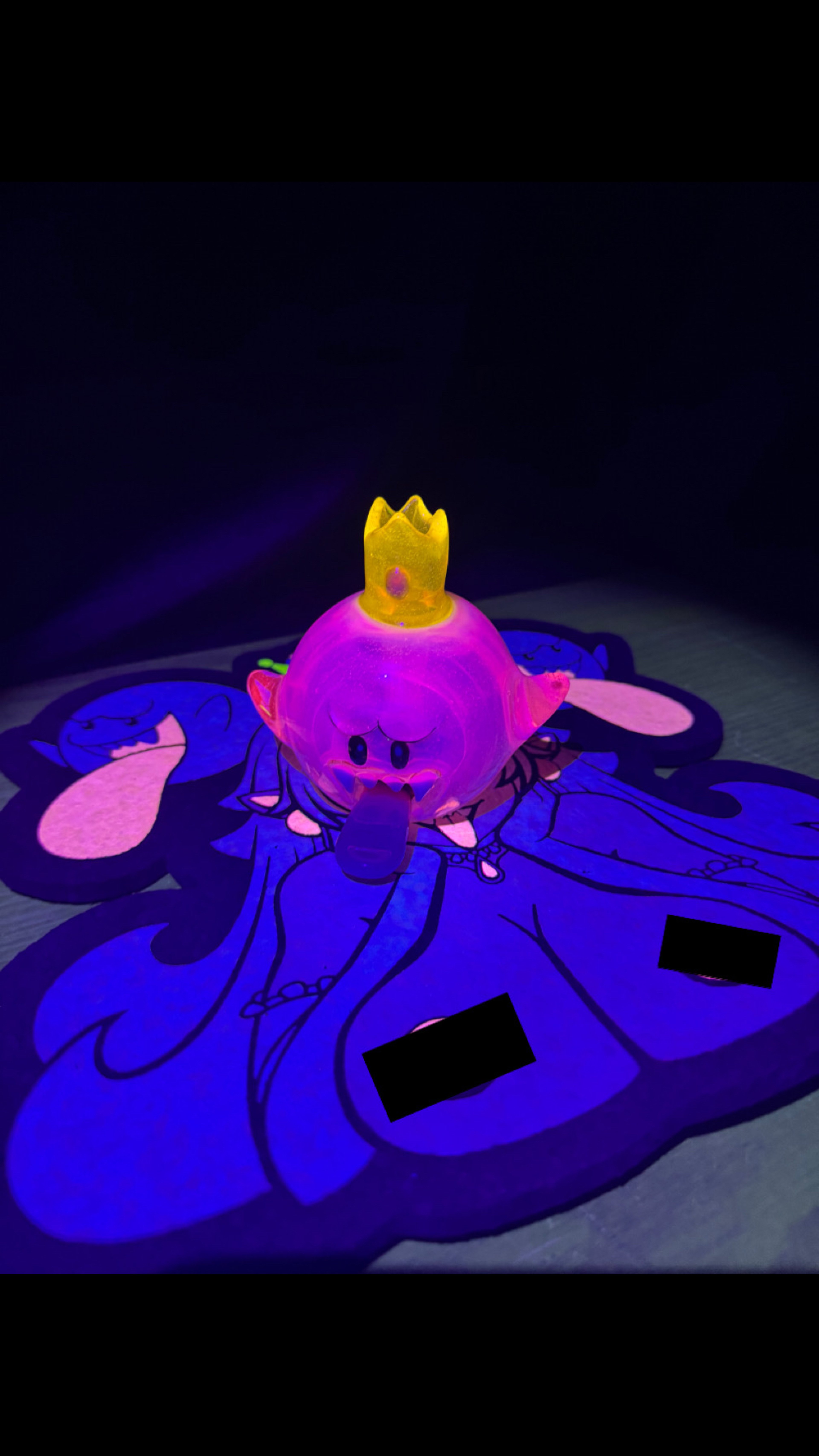 Preview pic of Saiyan Glass full UV King Boo rig