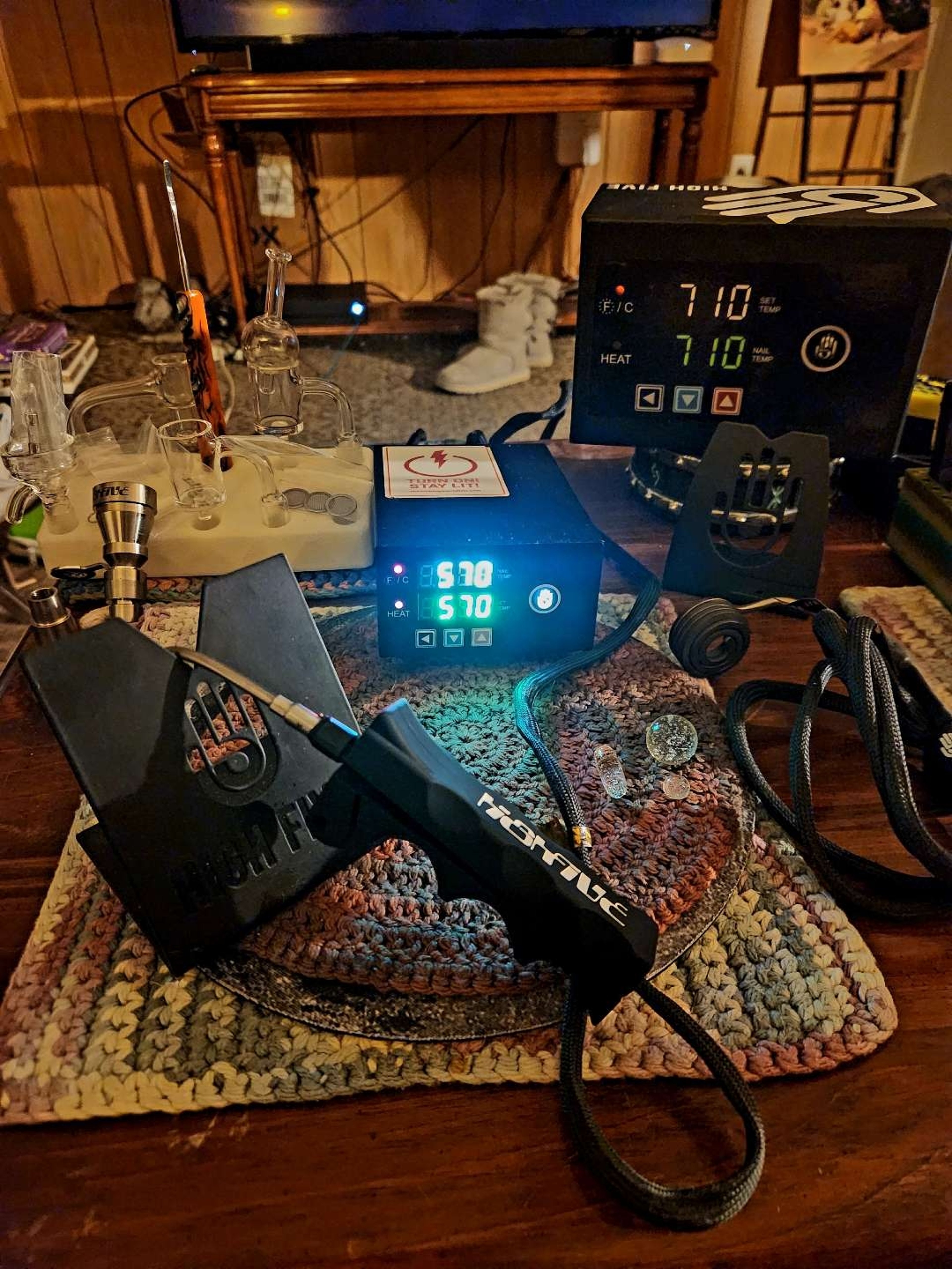 Preview pic of Complete Enail/Ball Vape Set (flower AND concentrate!)