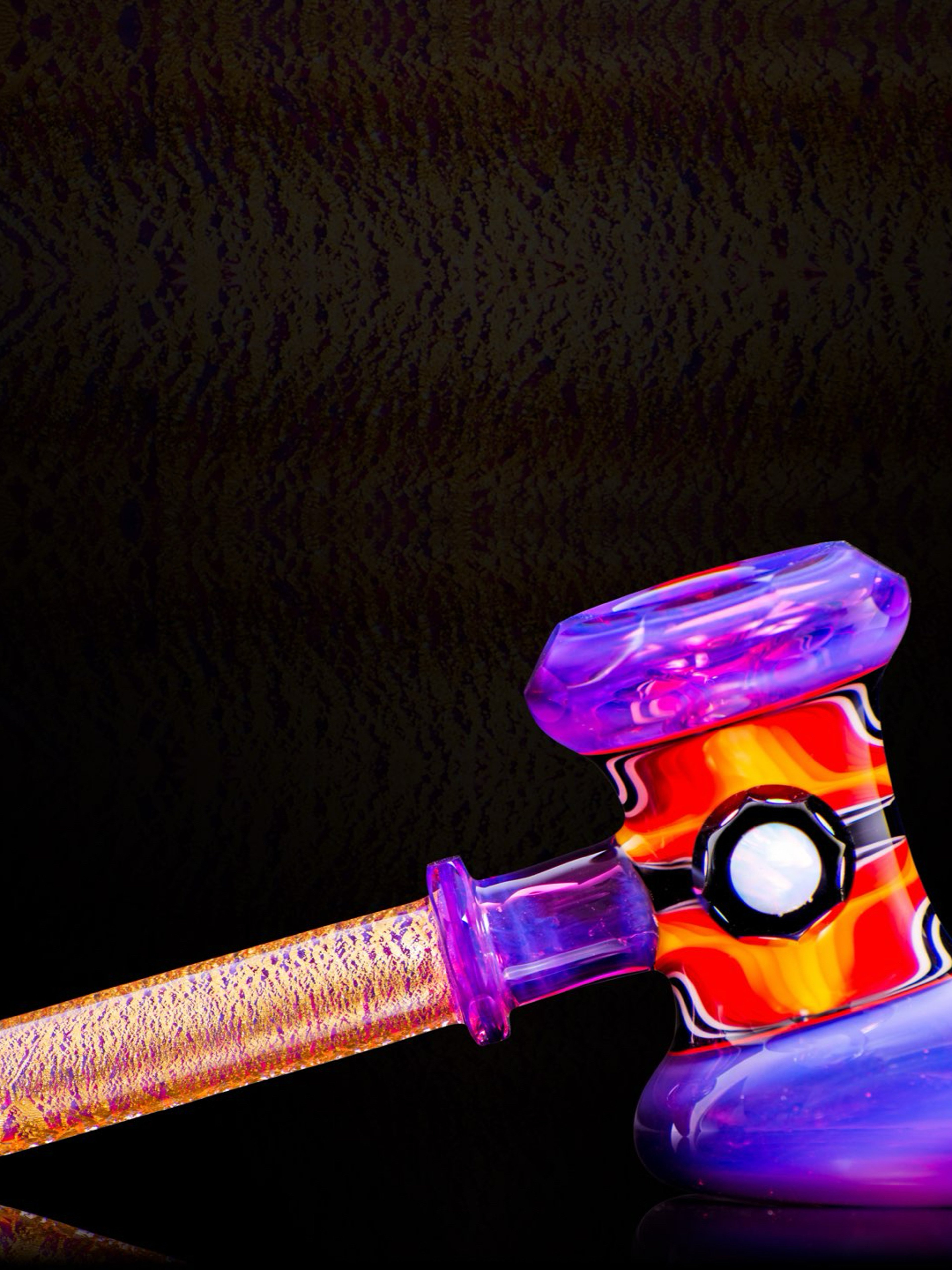 Preview pic of Cody Olson X Melitzartglass hammer pipe