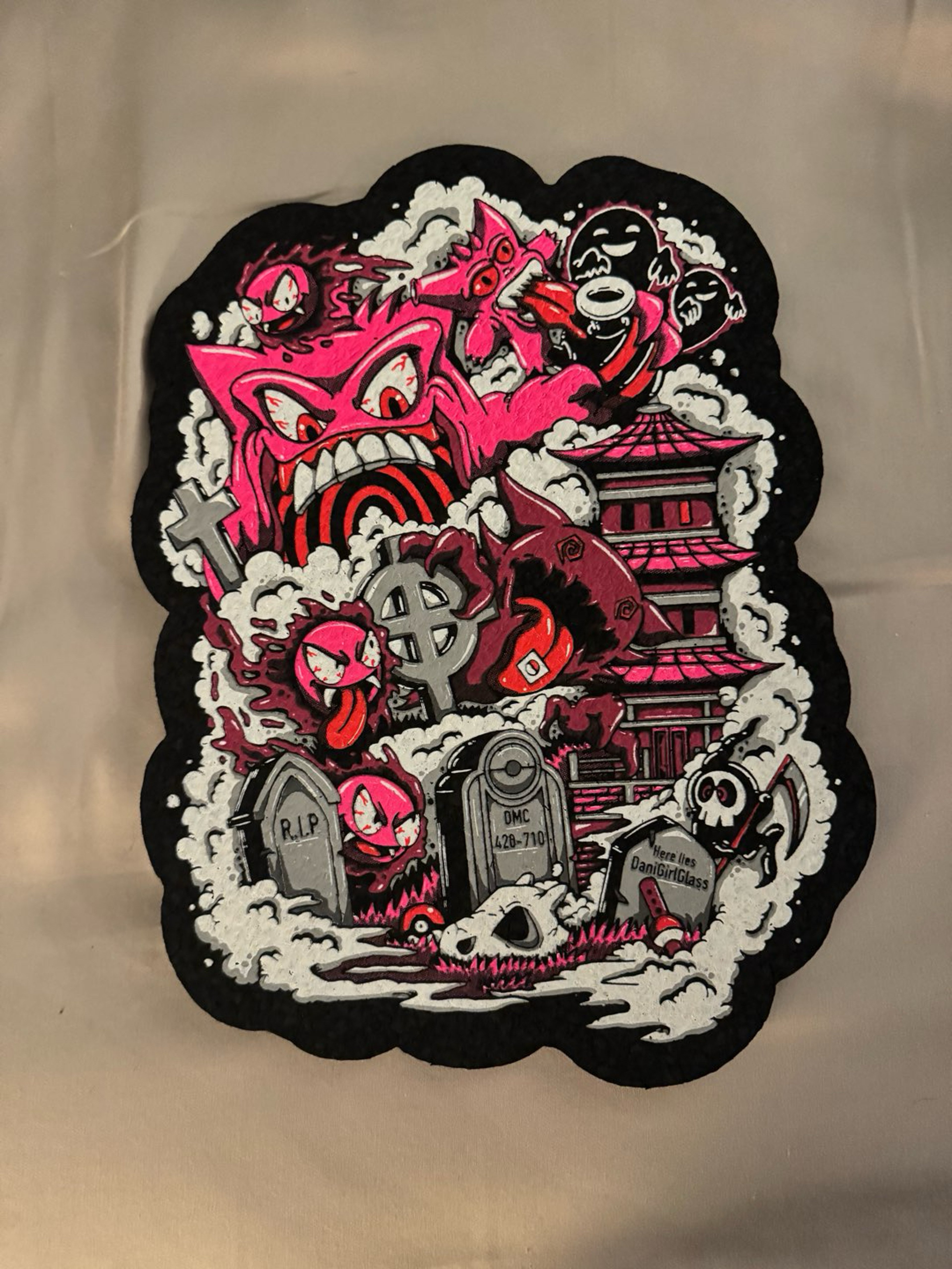 Preview pic of Lavender town/ ghost town Pokemon Moodmat