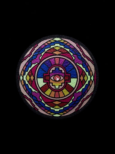 Preview pic of Brian Jacobson 8” Round Moodmat