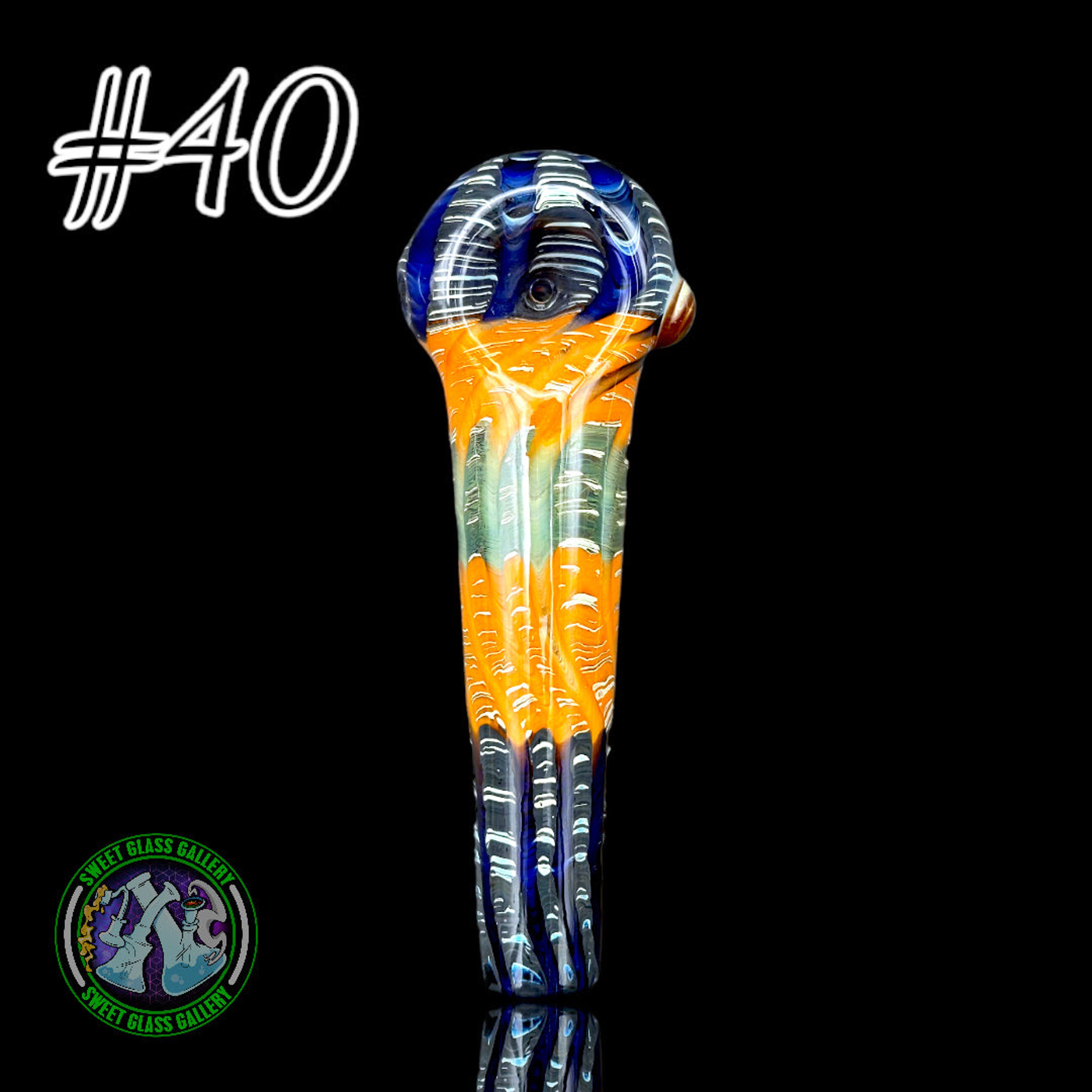 Preview pic of Daniel's Glass Art - Dry Pipe #40 - German Glass