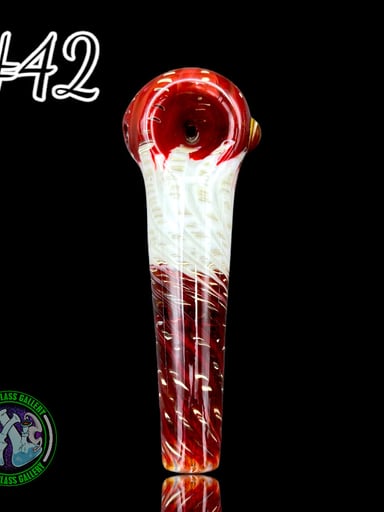 Preview pic of Daniel's Glass Art - Dry Pipe #42 - German Glass
