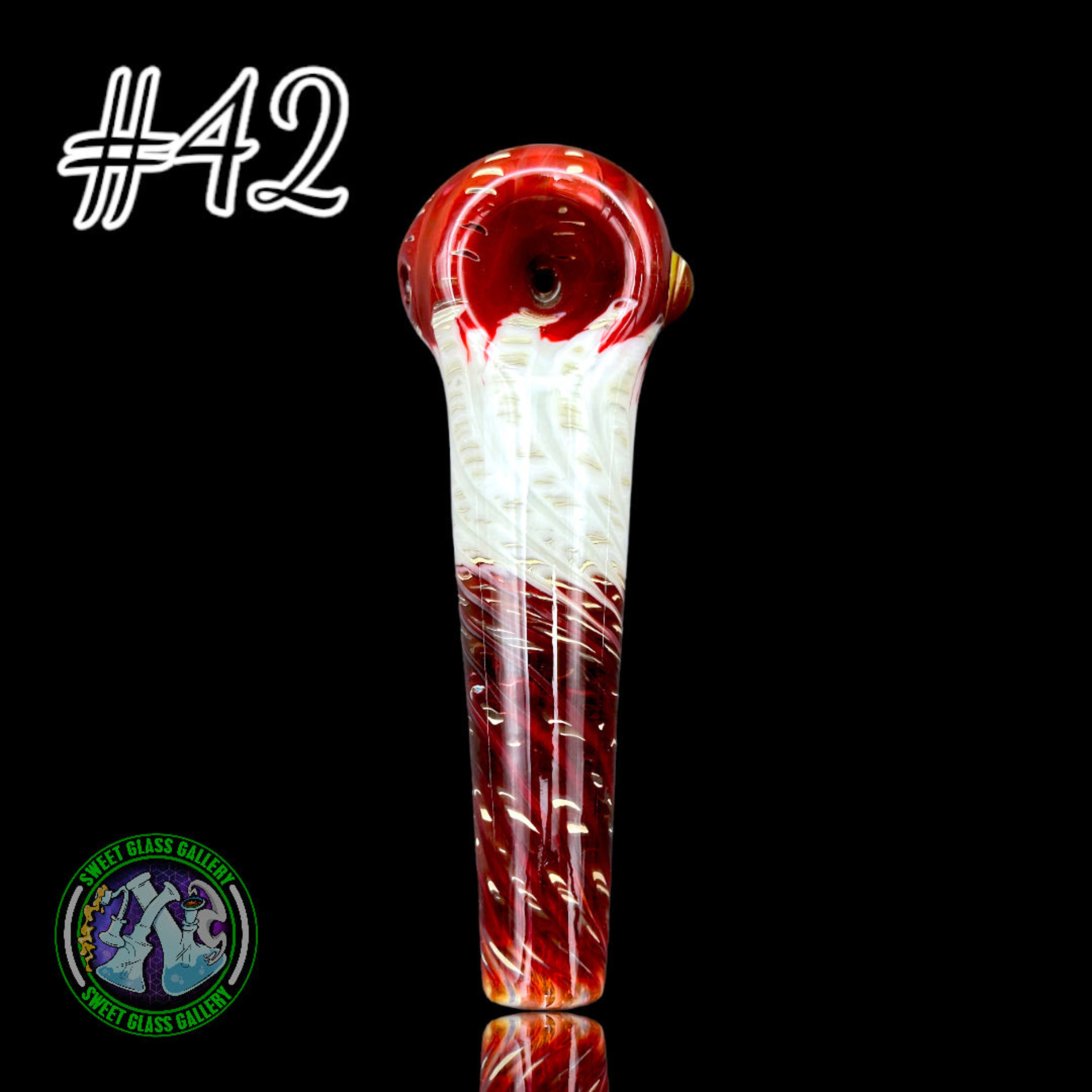 Preview pic of Daniel's Glass Art - Dry Pipe #42 - German Glass