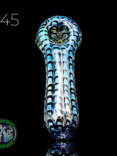 Preview pic of Daniel's Glass Art - Dry Pipe #45 - Wrap & Rake