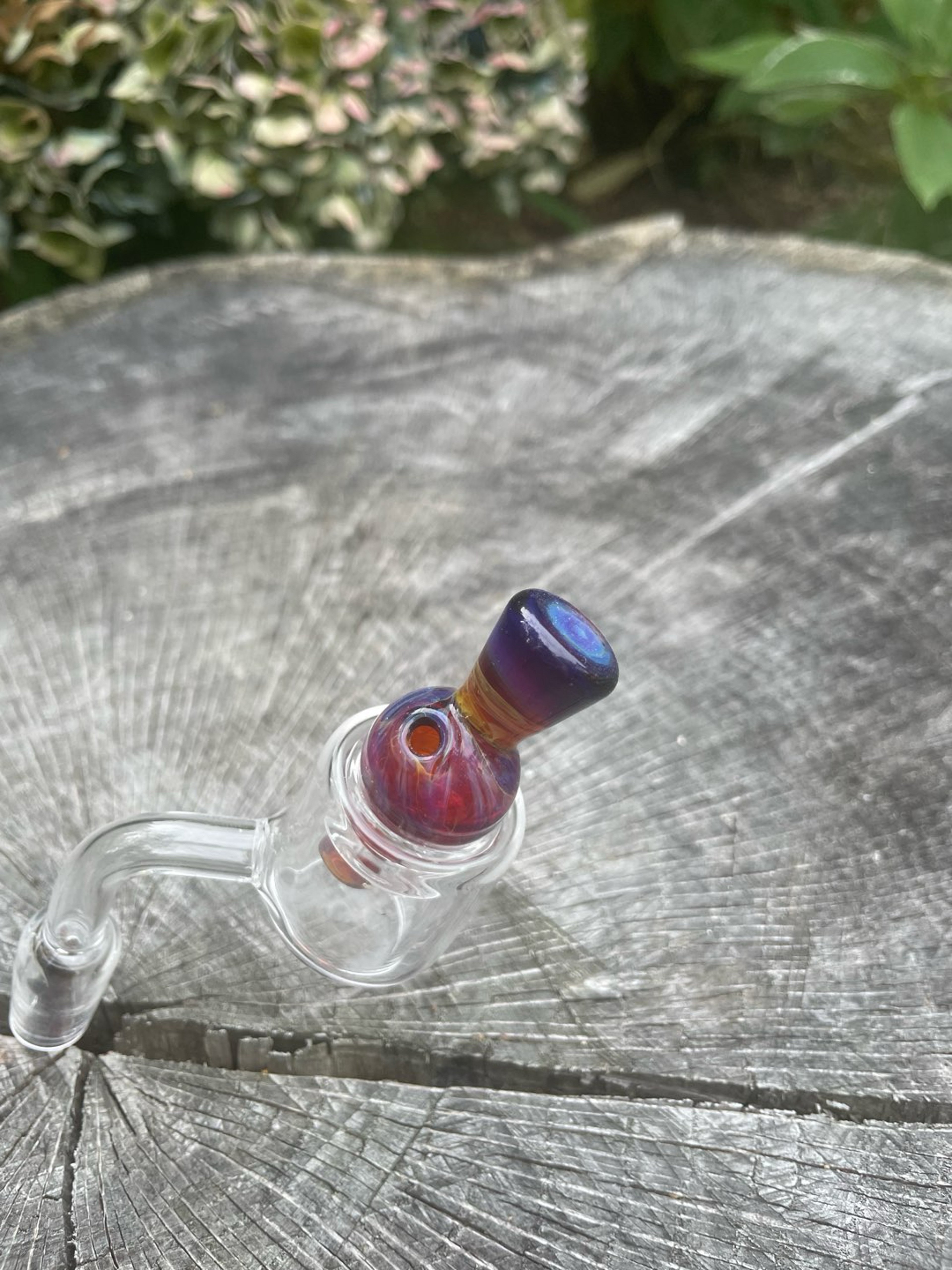 Preview pic of Fire and Ice Hanblown Bubble Cap