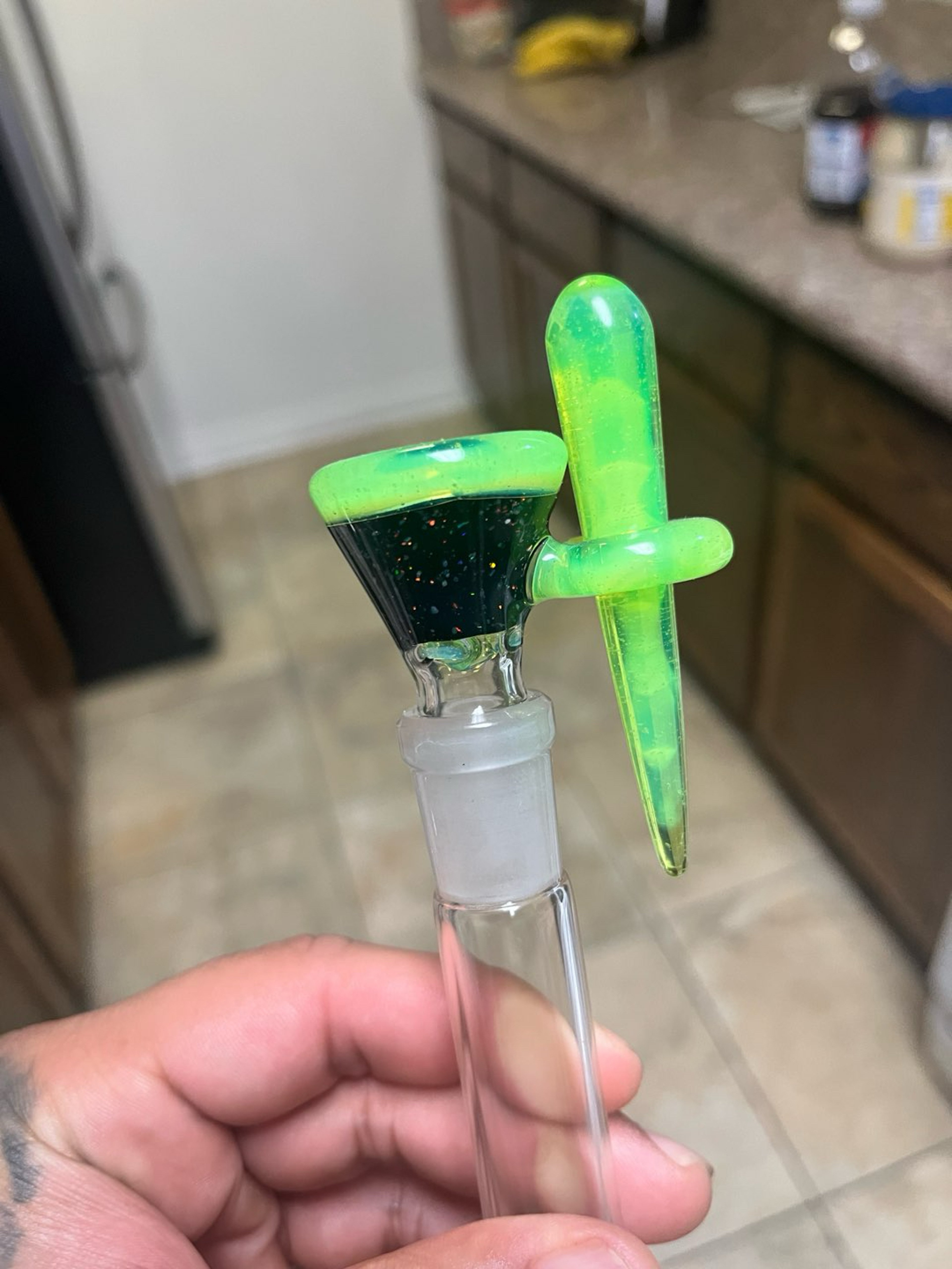 Preview pic of Crushed opal / Slyme Removable Poker Slide