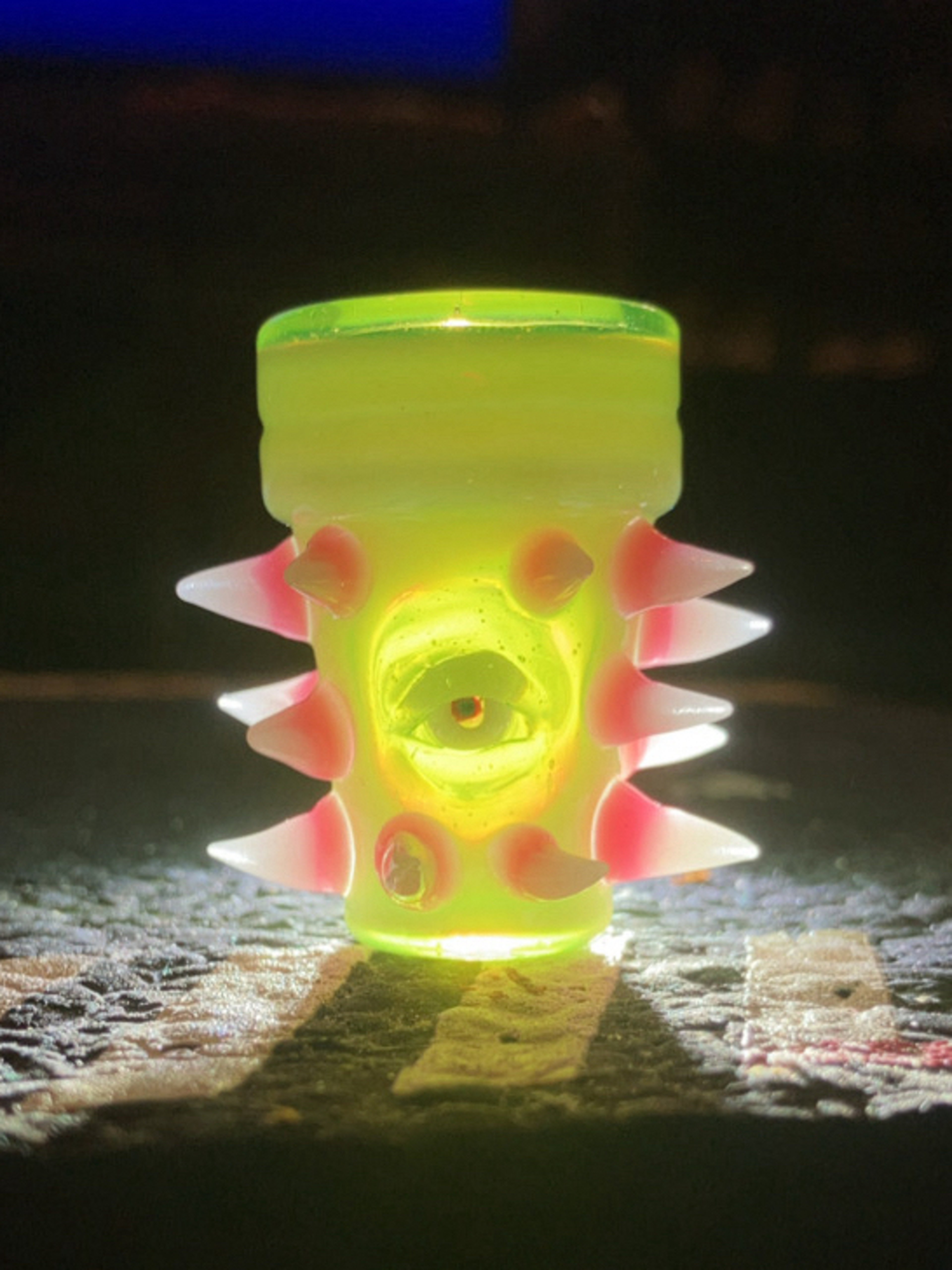 Preview pic of Salt x ski mask glass mini shot glass