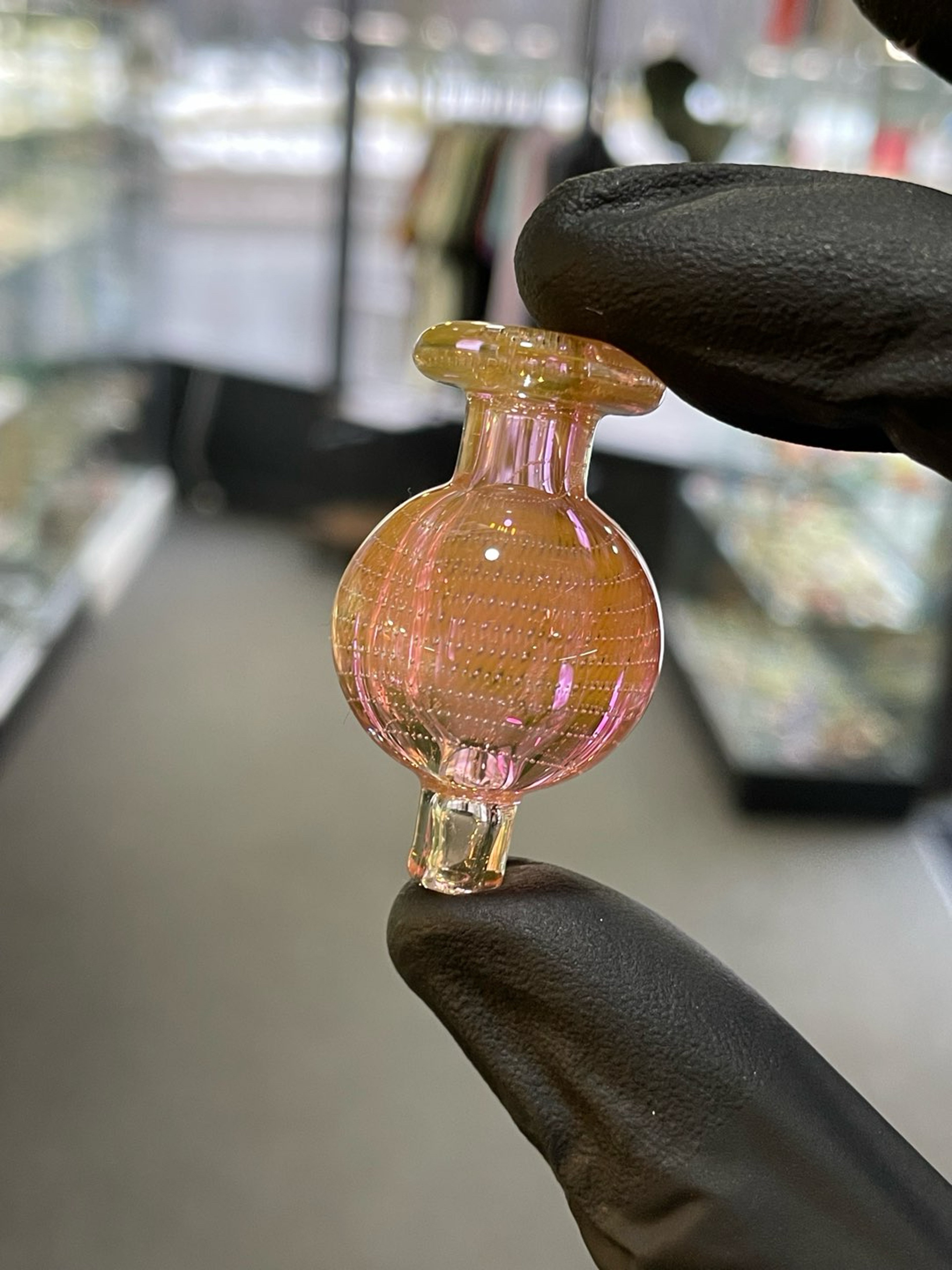 Preview pic of Charlie Shaw Fume on Clear Bubble Trap Cap