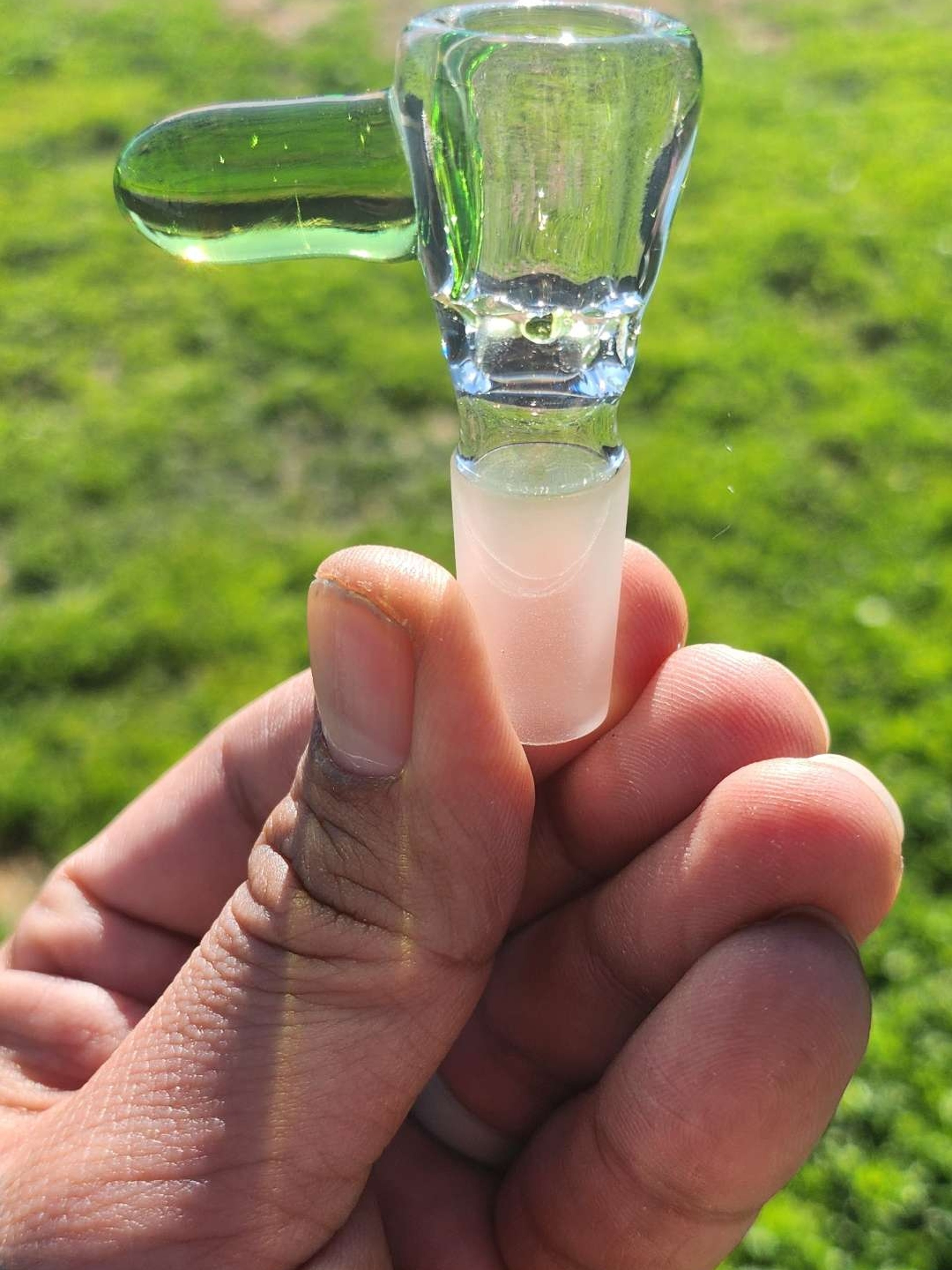 Preview pic of Single color handle clear slide