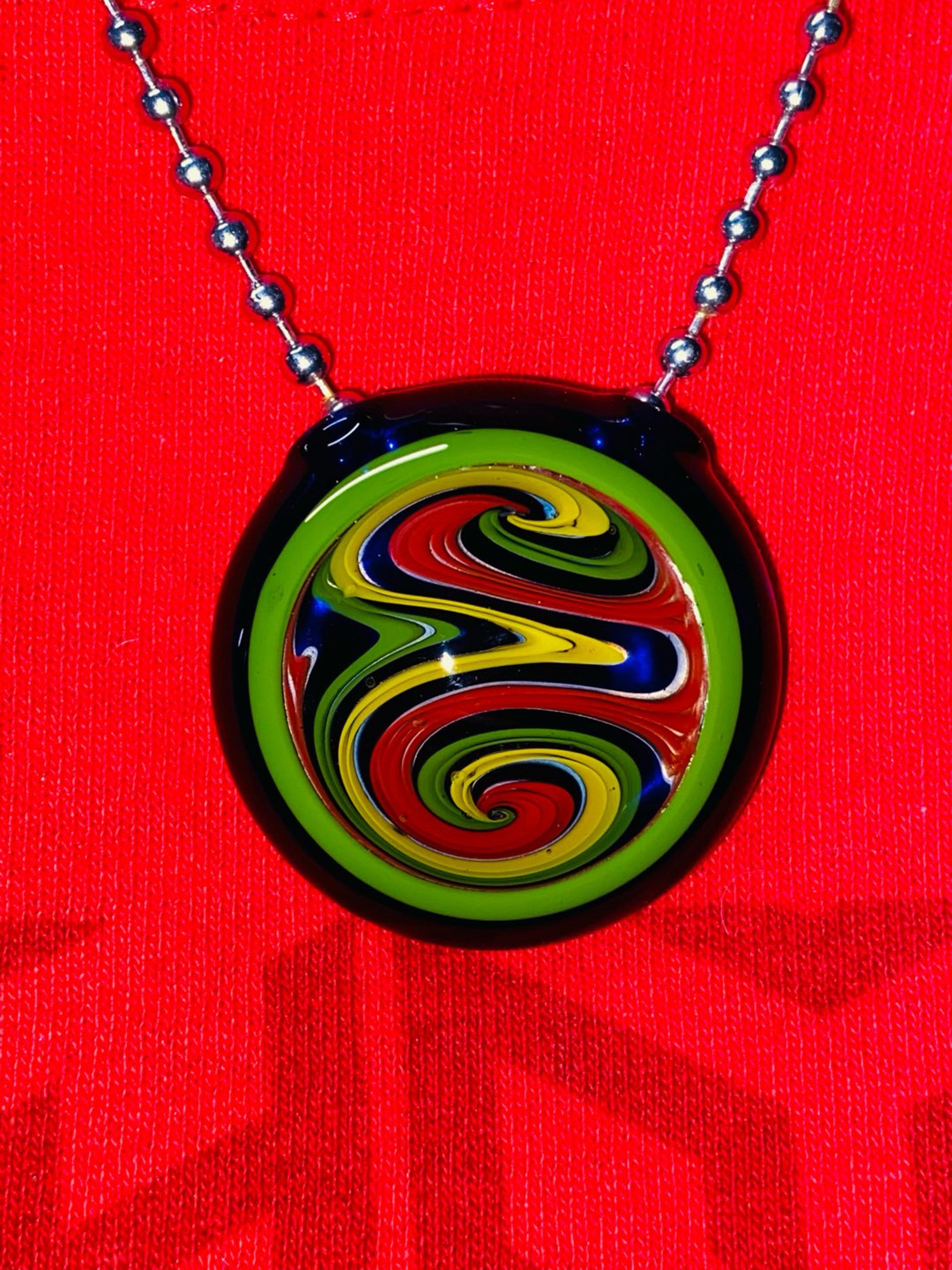 Preview pic of Heady Inside-out Letter E Pendant