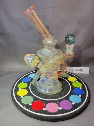 Preview pic of Dirge Glass Works Collab Recycler