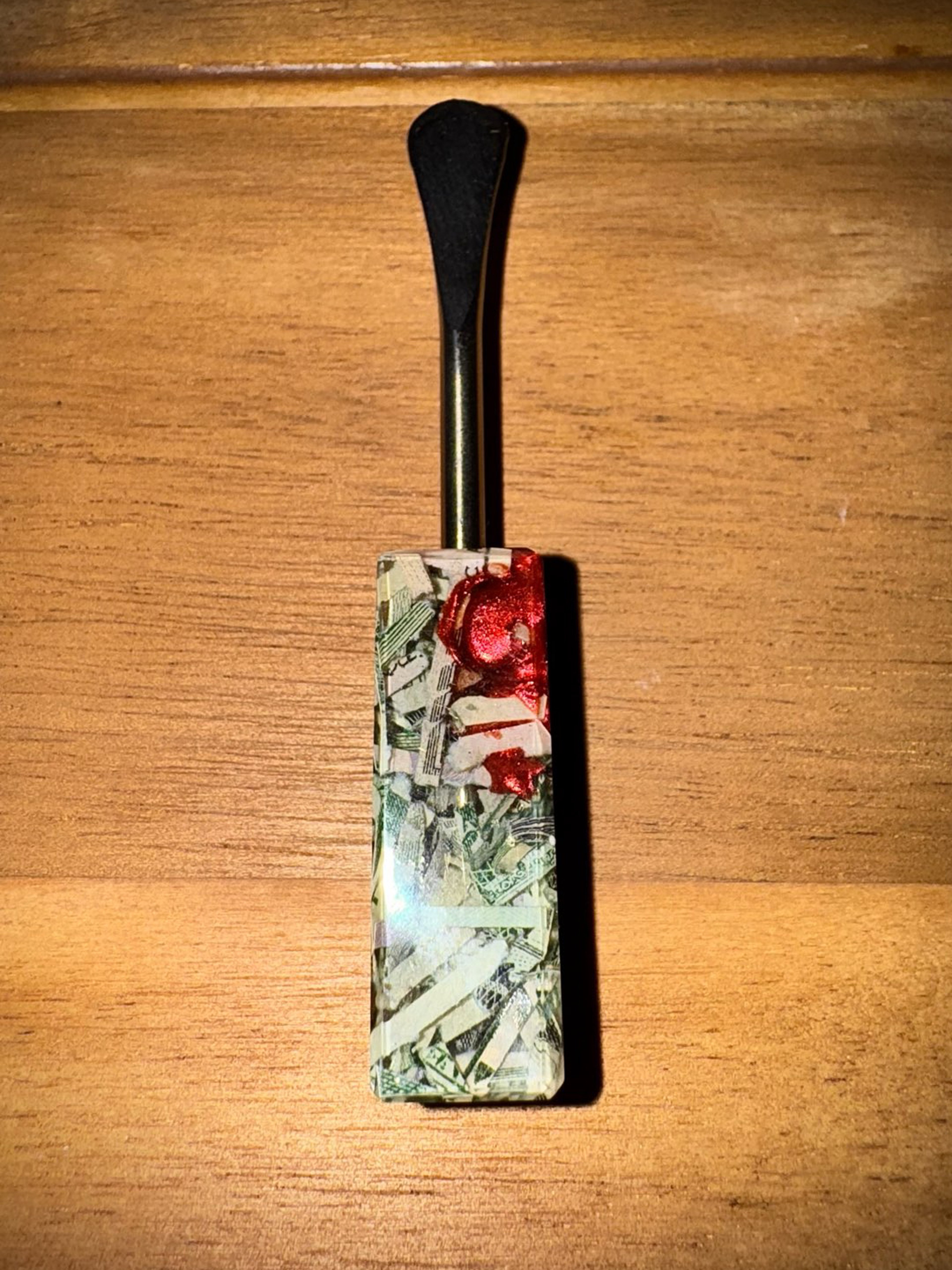 Preview pic of Dunkin Medz Mini Blood Money Rounded Dabber Tool