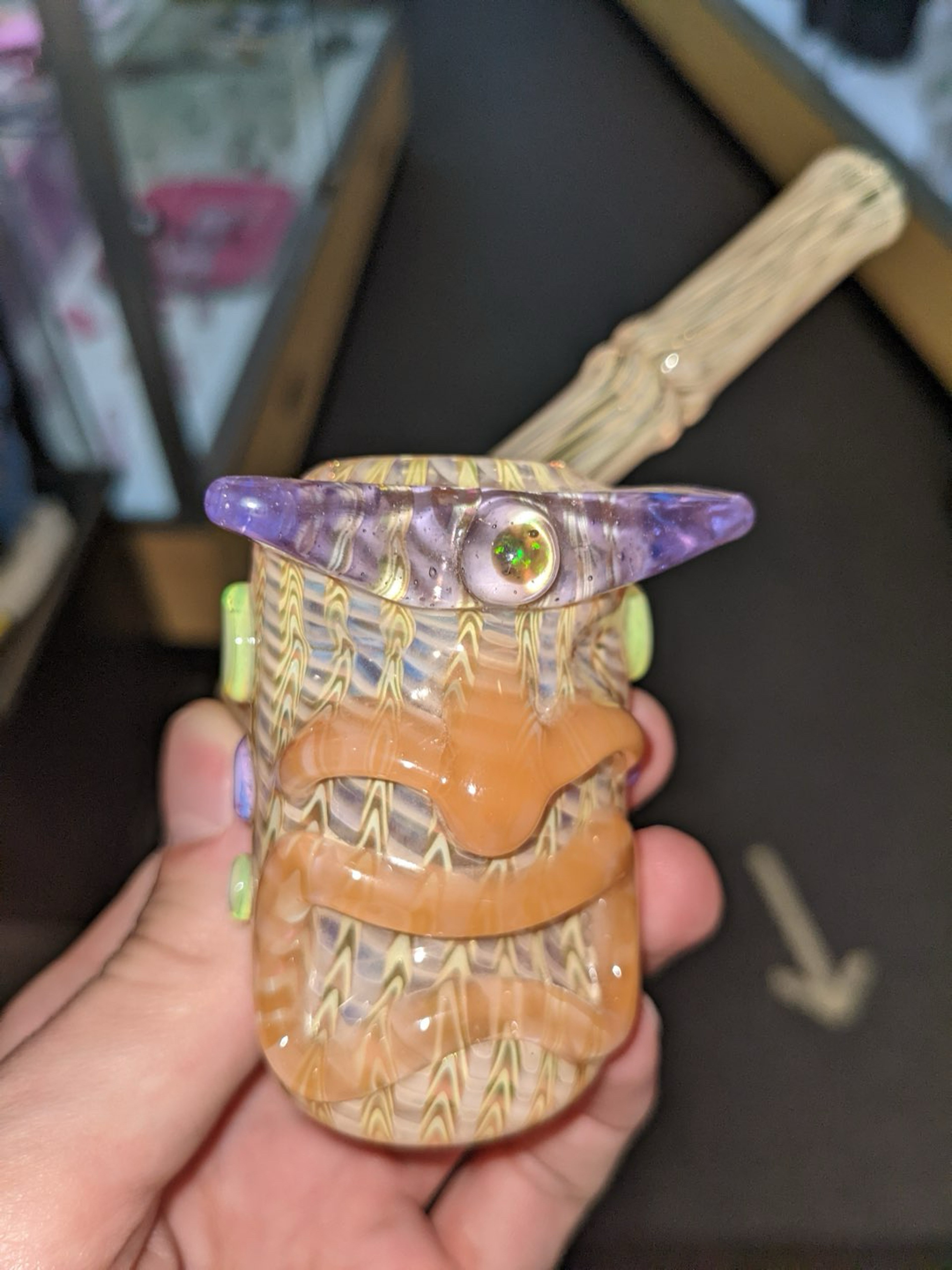 Preview pic of Don Chile Ortega x JD Maplesden Tiki Face Collab