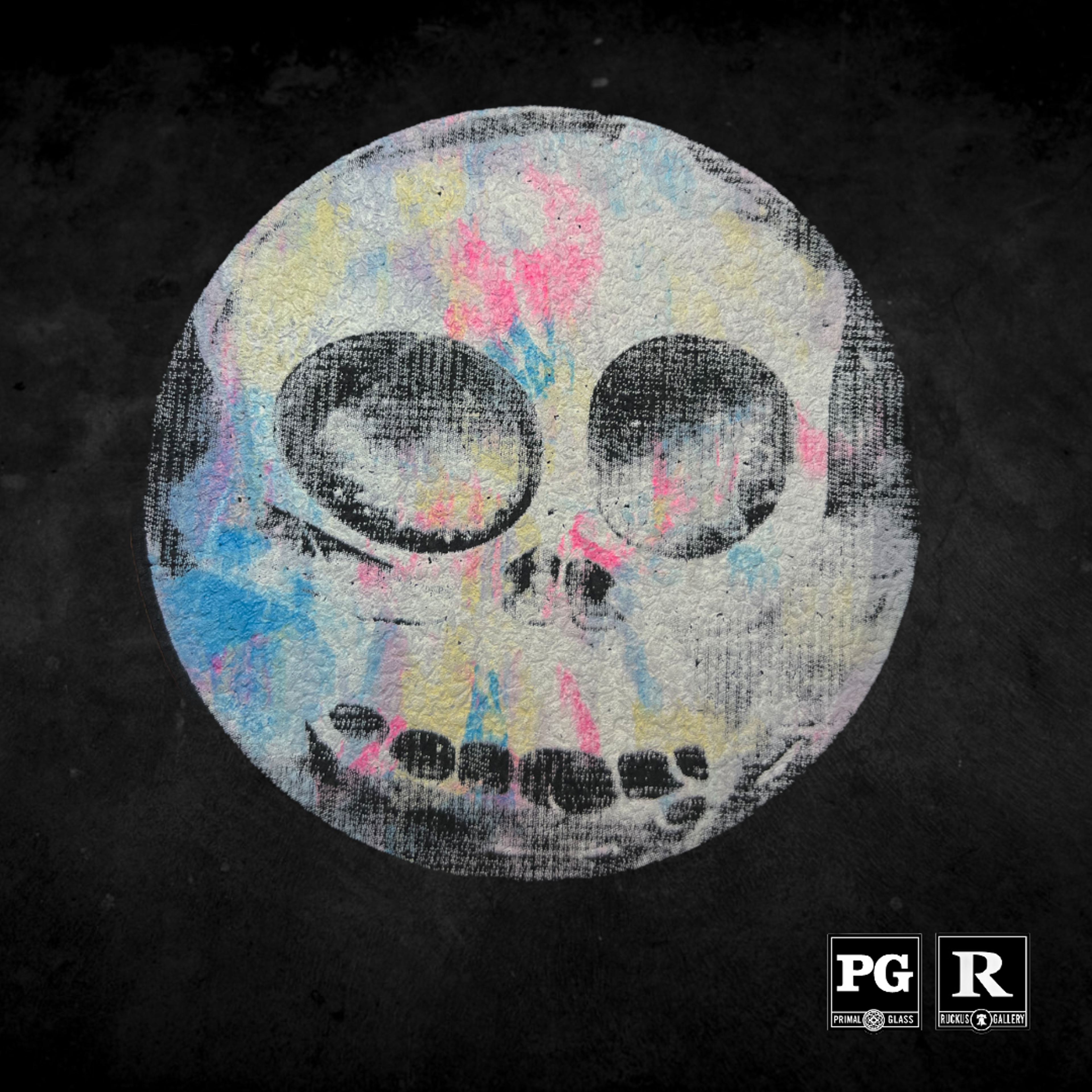 Preview pic of 8” Bob Snodgrass Tie Dye Moodmat