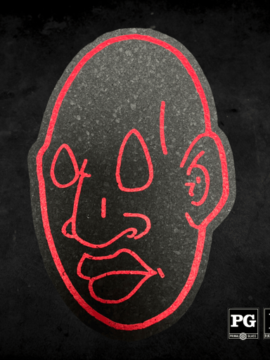 Preview pic of 12” Mr. Voorhees Throw Up Moodmat