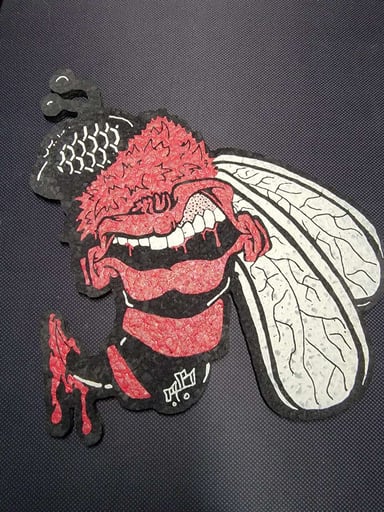 Preview pic of Aaron brooks mood mat Bumble Bee