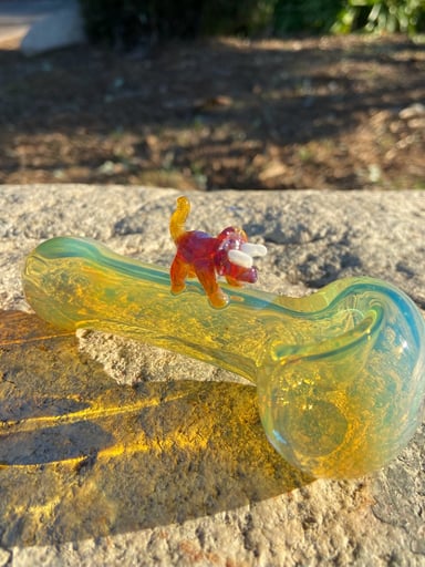 Preview pic of Triceratops Glass Pipe