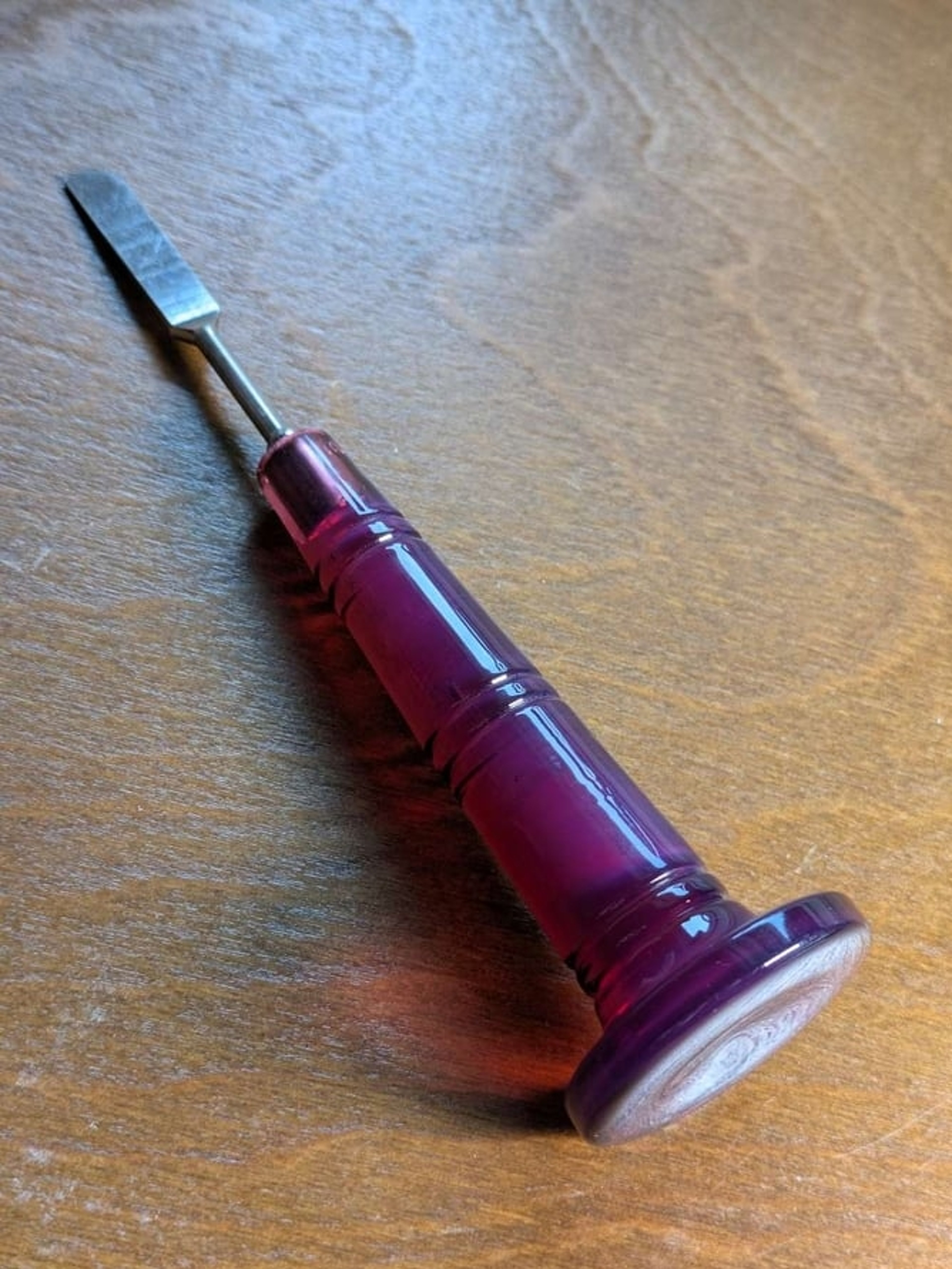 Preview pic of Soup Tool/Dabber in Gold Amethyst