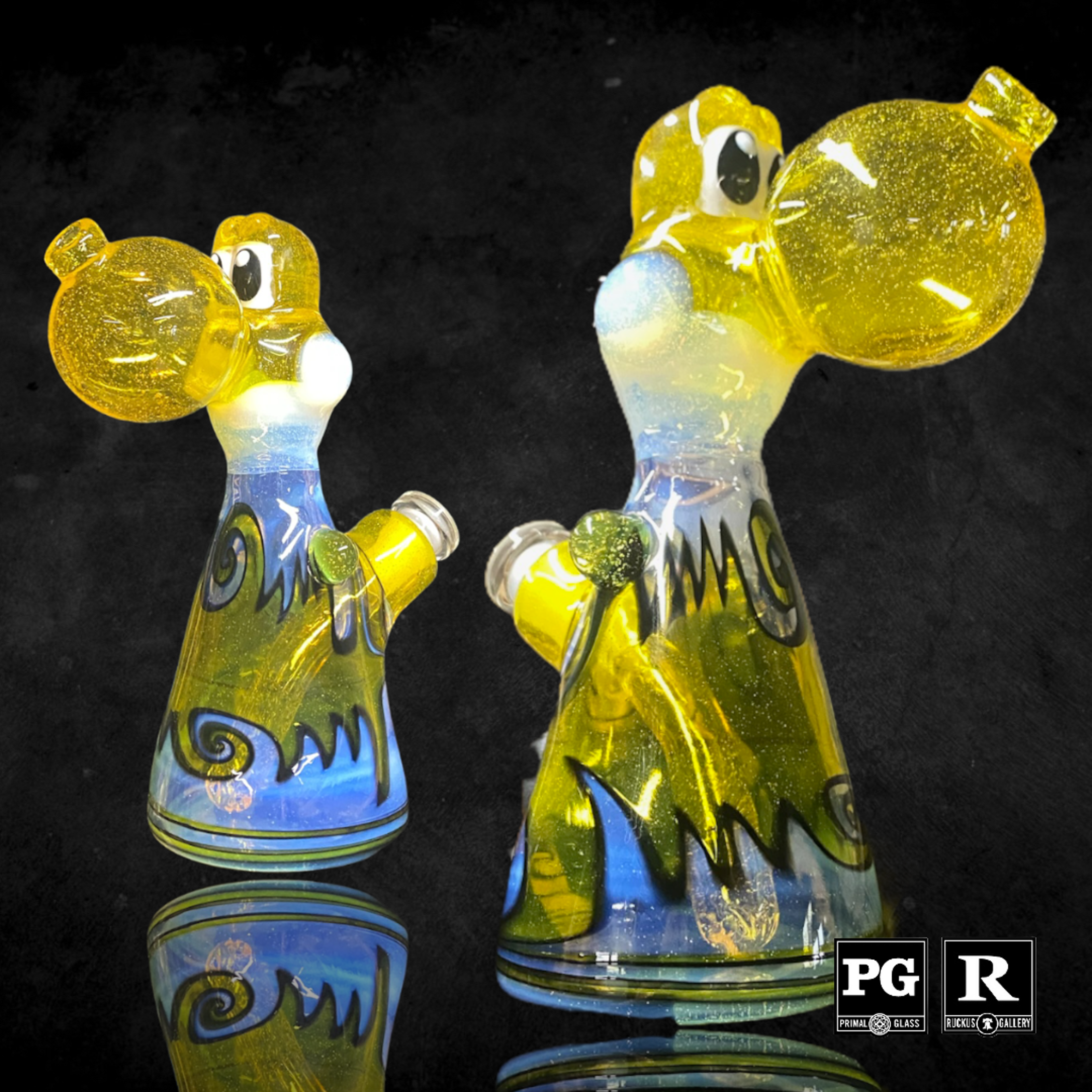 Preview pic of Bellz Glass x Dani Girl Glass Yoshi Rig 1