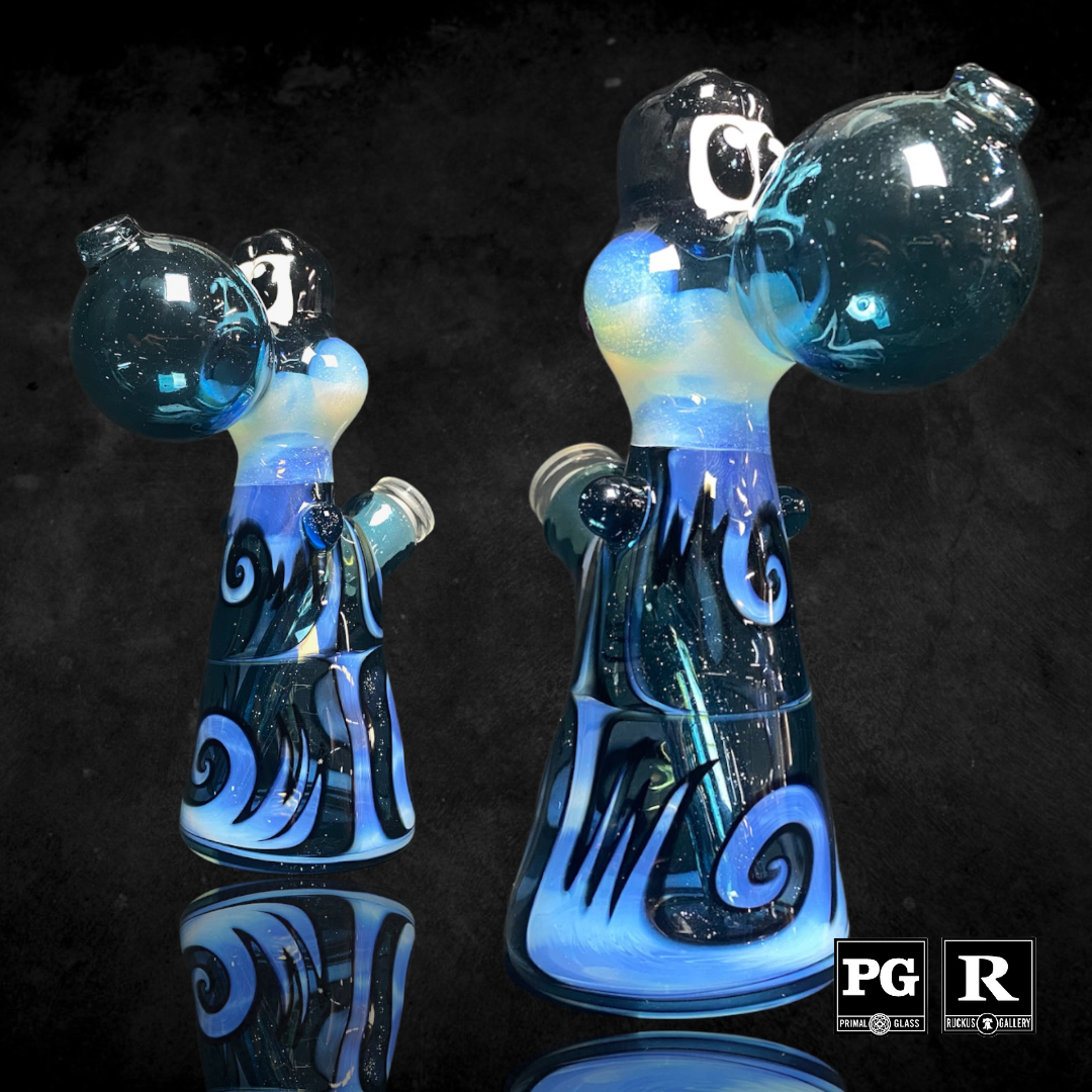 Preview pic of Bellz Glass x Dani Girl Glass Yoshi Rig 2