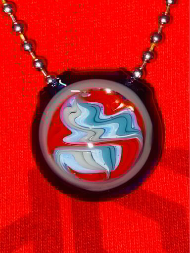 Preview pic of Heady Inside-out UV Wig-Wag Pendant