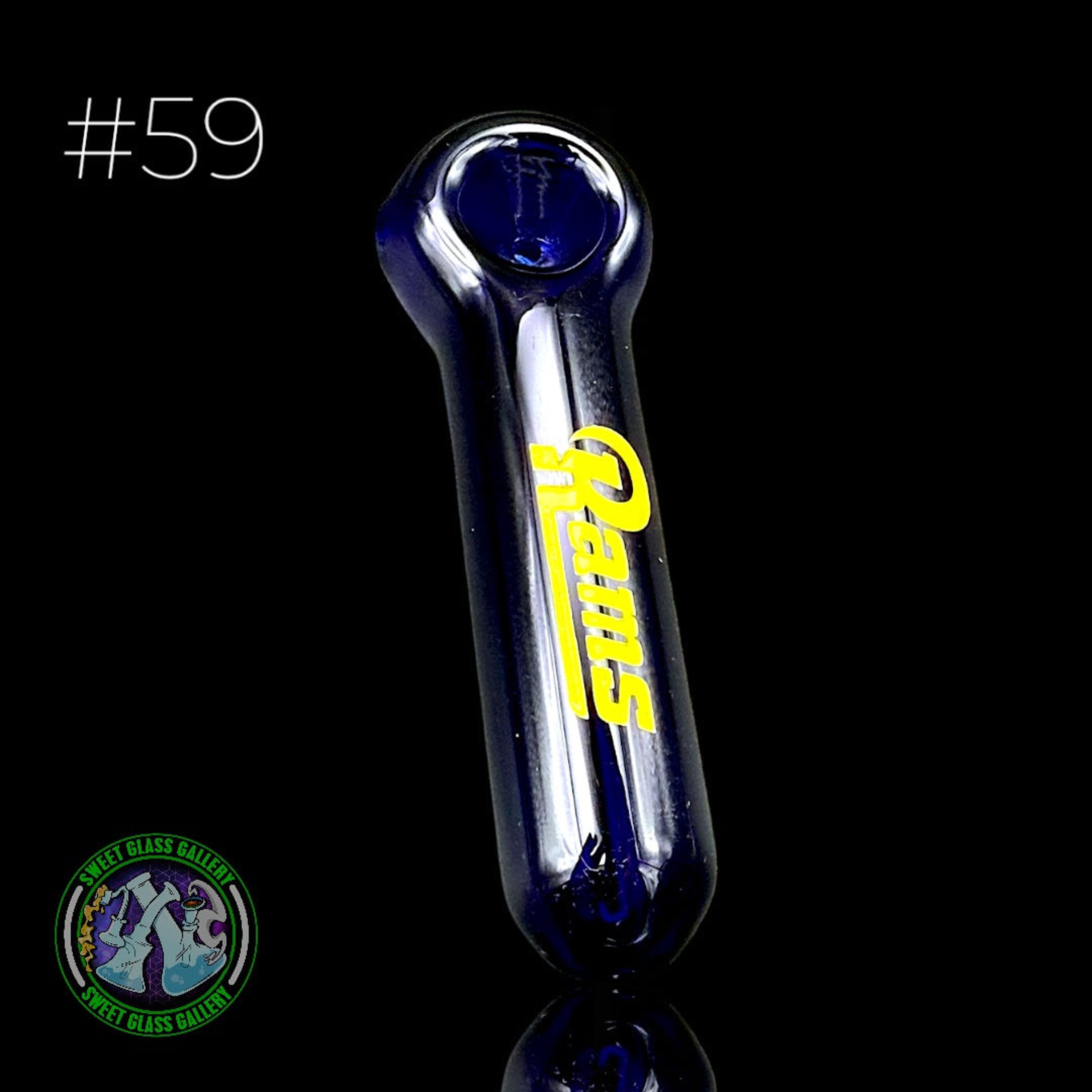 Daniel's Glass Art - Dry Pipe #59 (Rams) image 0