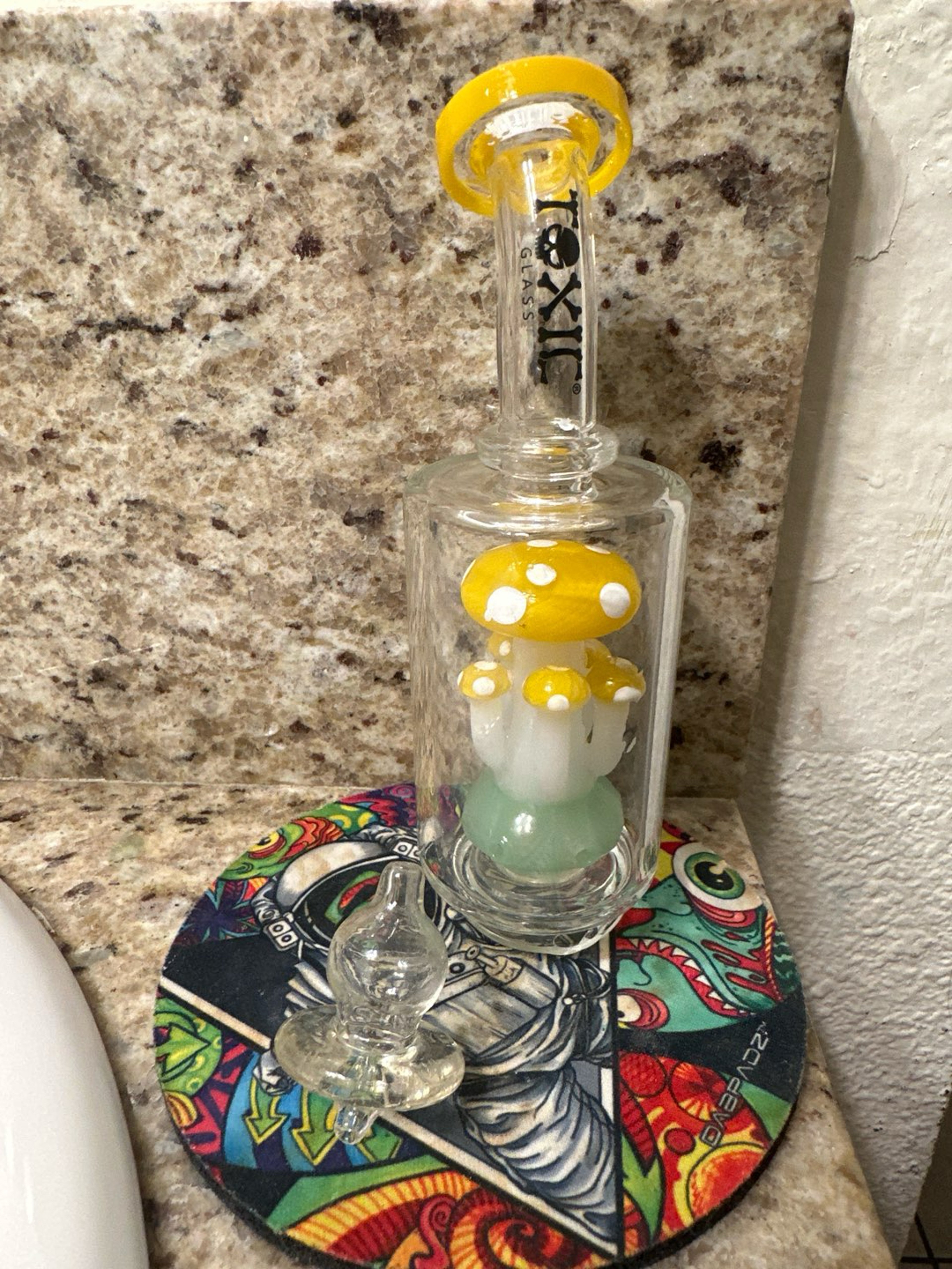 Preview pic of On hold dexter419 Toxic glass mushrooms x uv carb cap