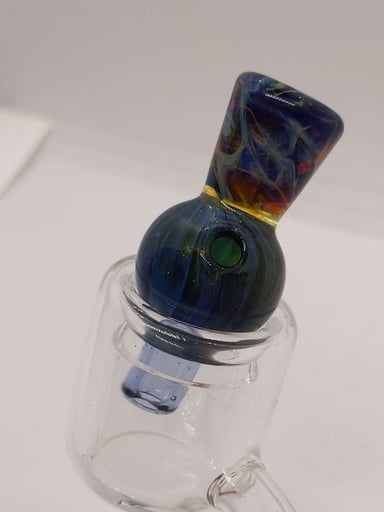 Preview pic of Flat Top Bubble Cap, Amazing Colors, Pics Don't Do It Justice