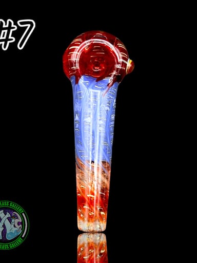 Preview pic of Daniel's Glass Art - Dry Pipe #7 - German Glass
