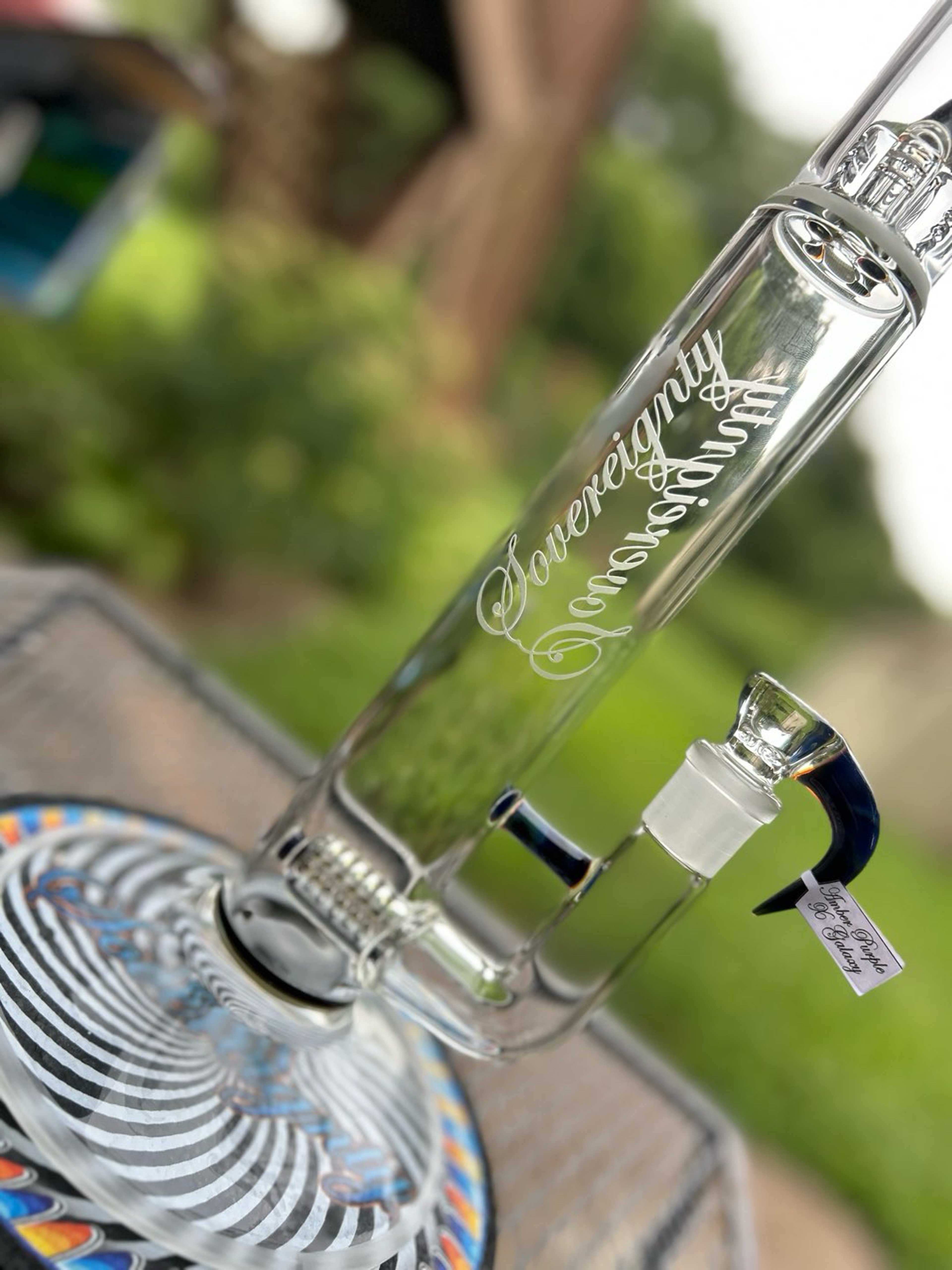 Preview pic of Sovereignty PA Amber Purple Galaxy Bishop Stem