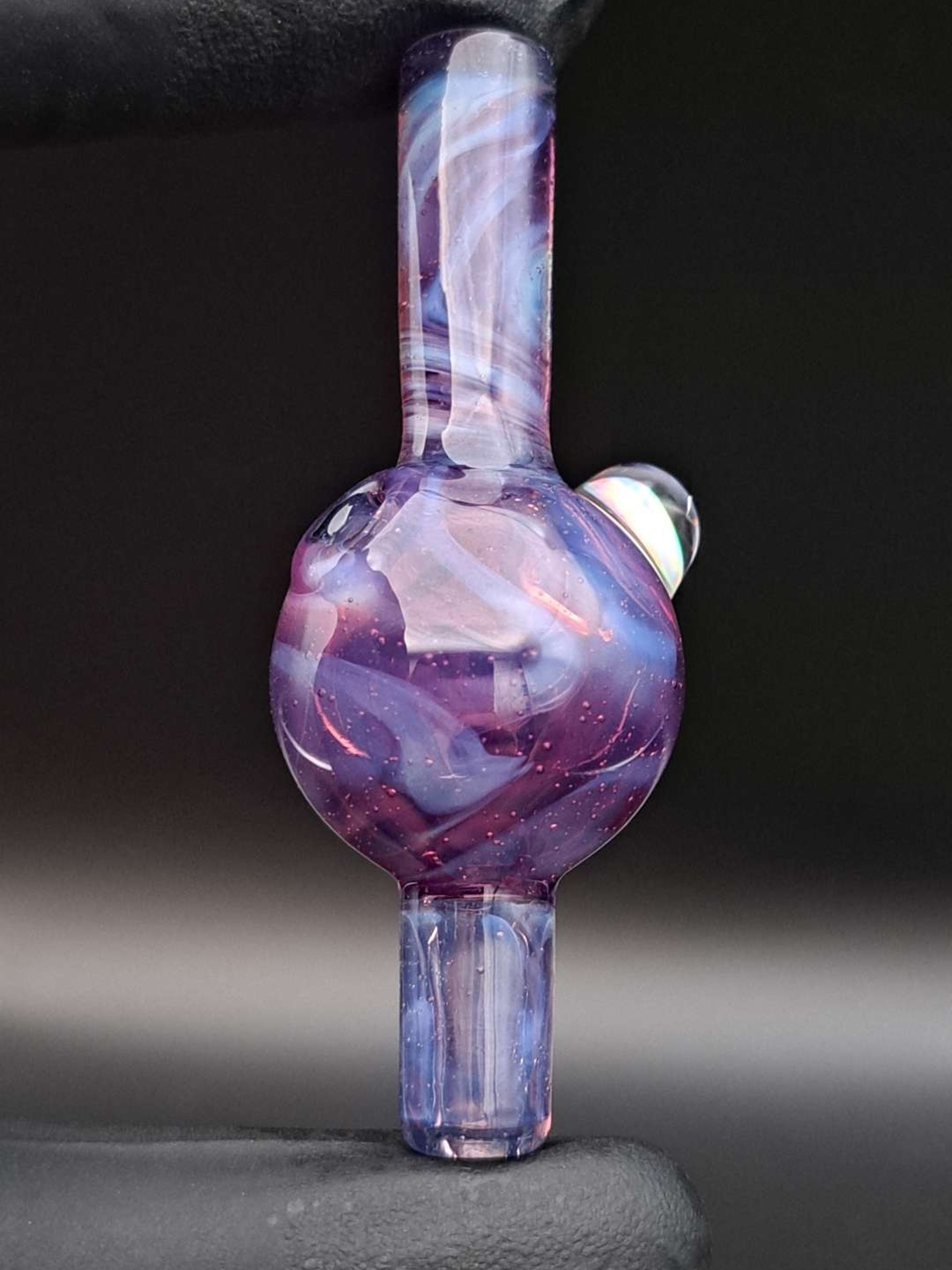 Preview pic of Purple blue ball cap with opal UV reactive