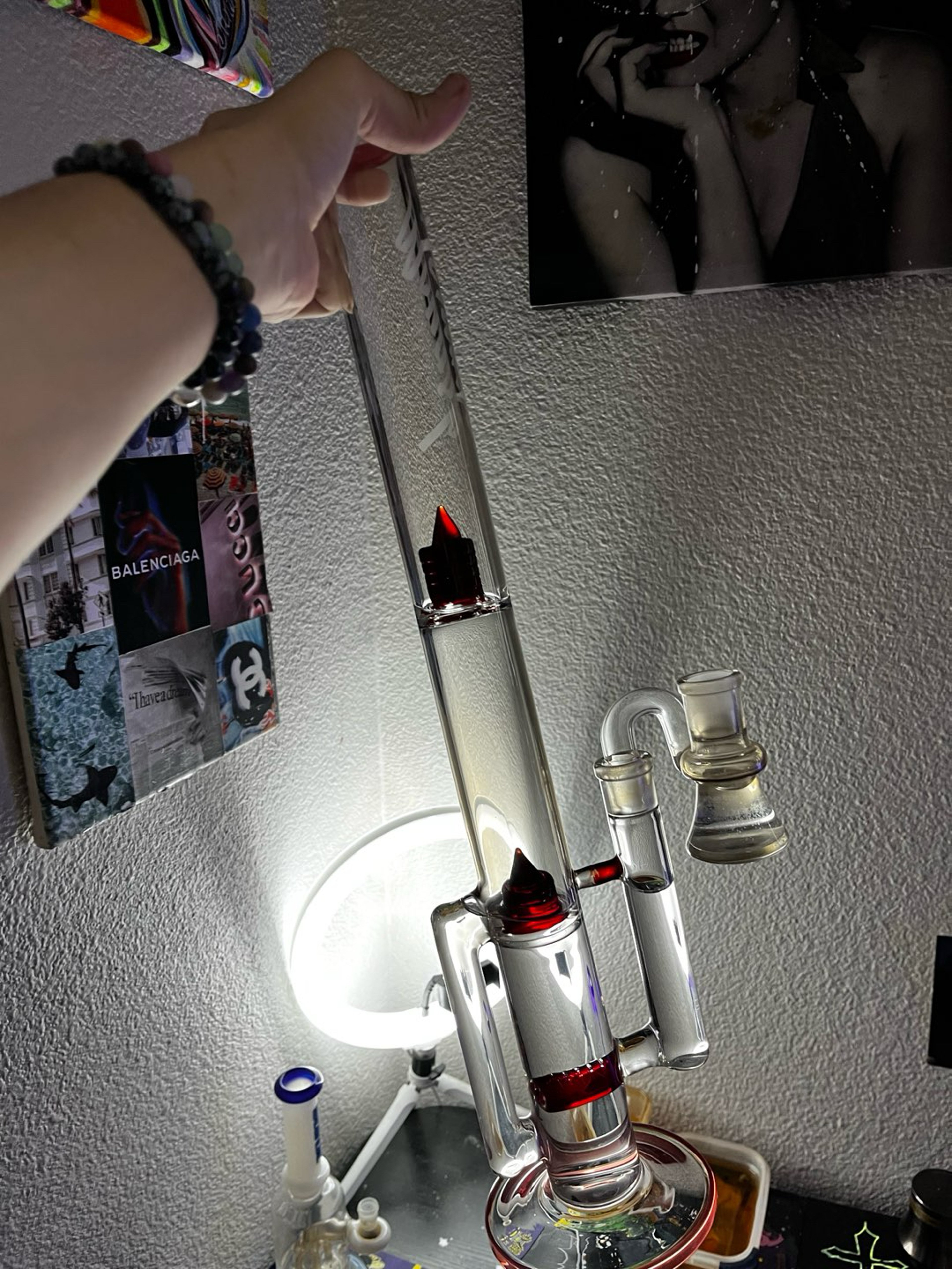 Preview pic of monark glass recycler comes with dc