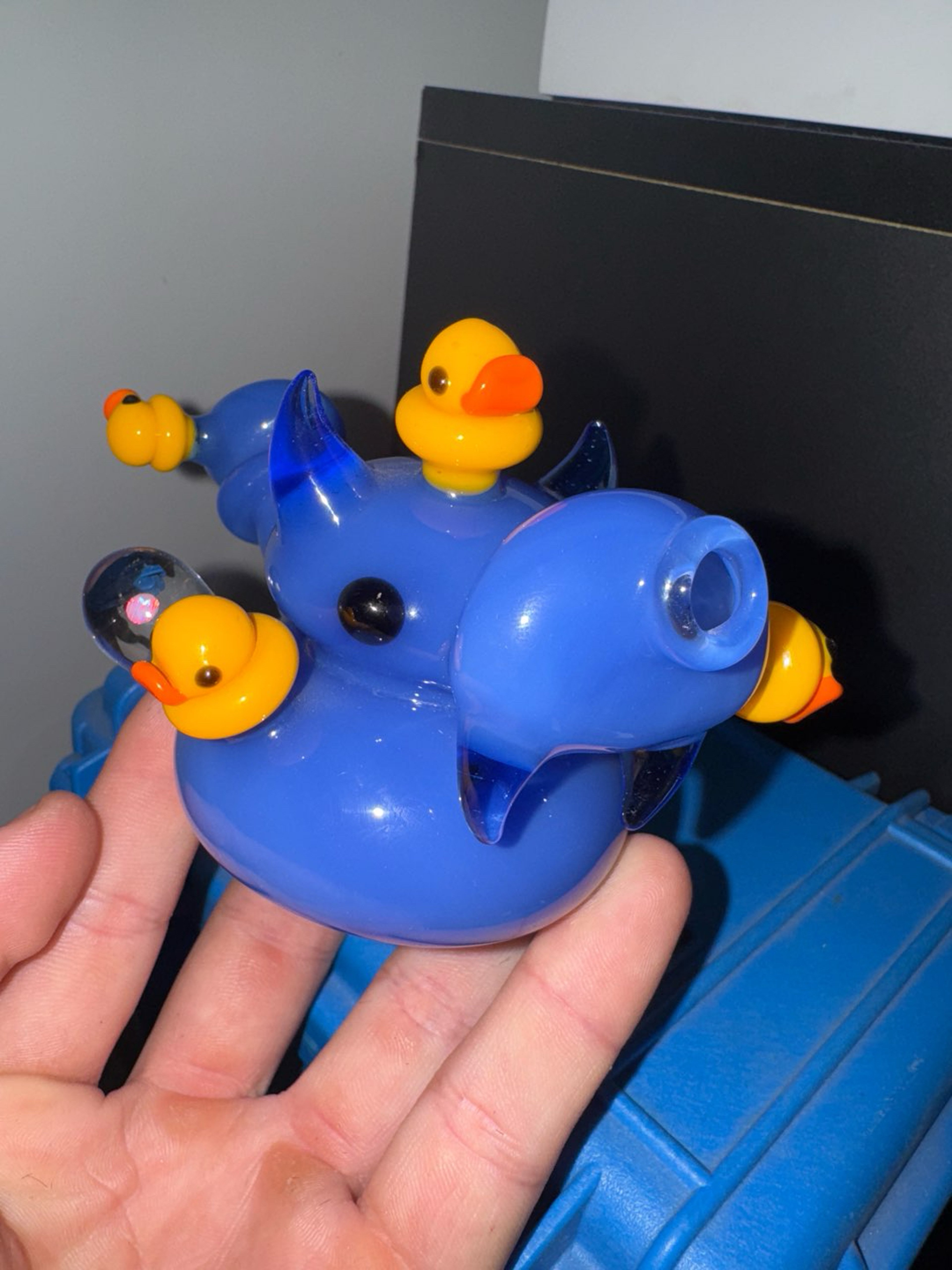 Preview pic of Blue Cheese Devil Duck by Ryno Glass