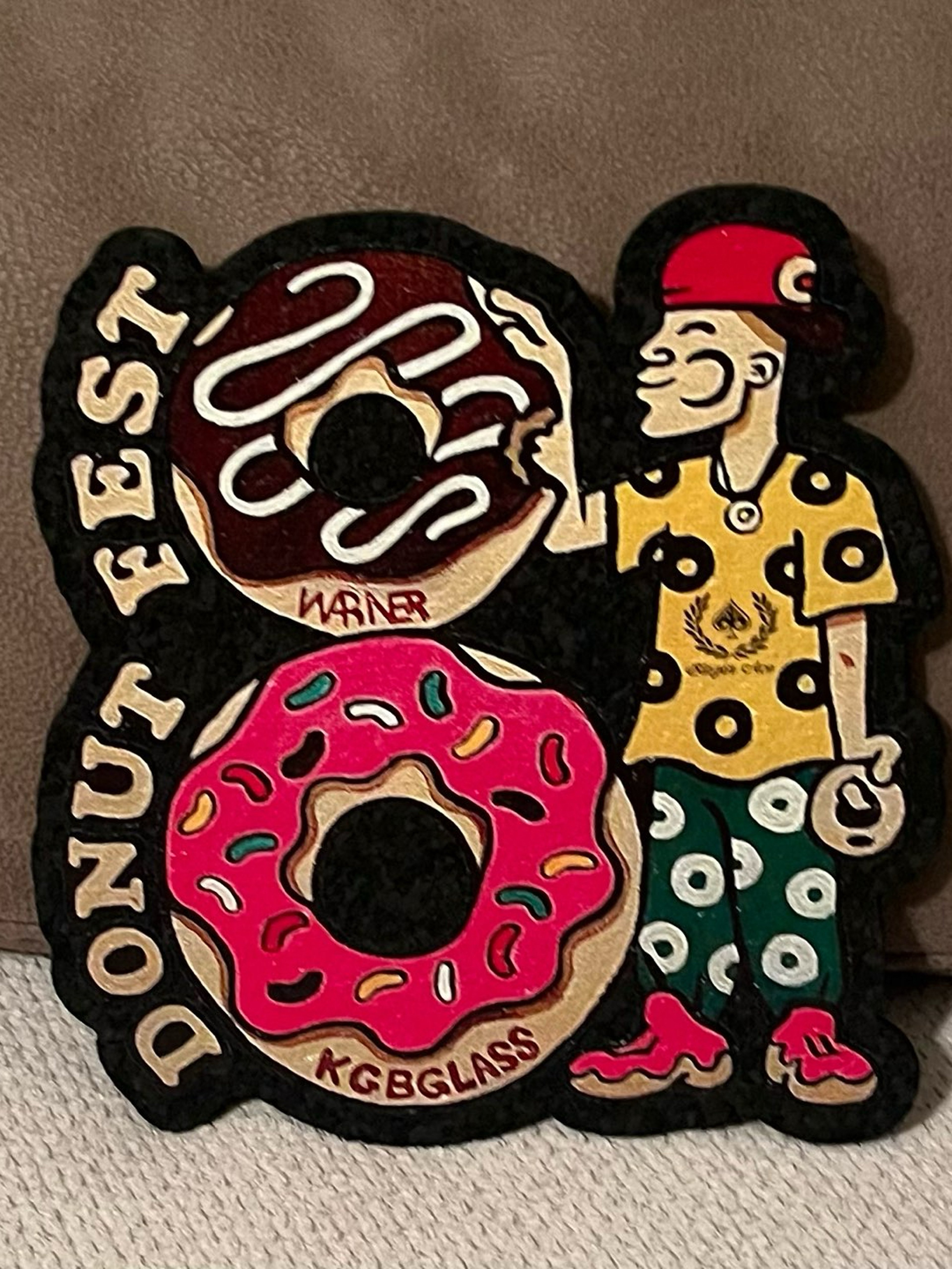 Preview pic of Donut Fest 8 Show Mat by KGB Glass x Moodmats