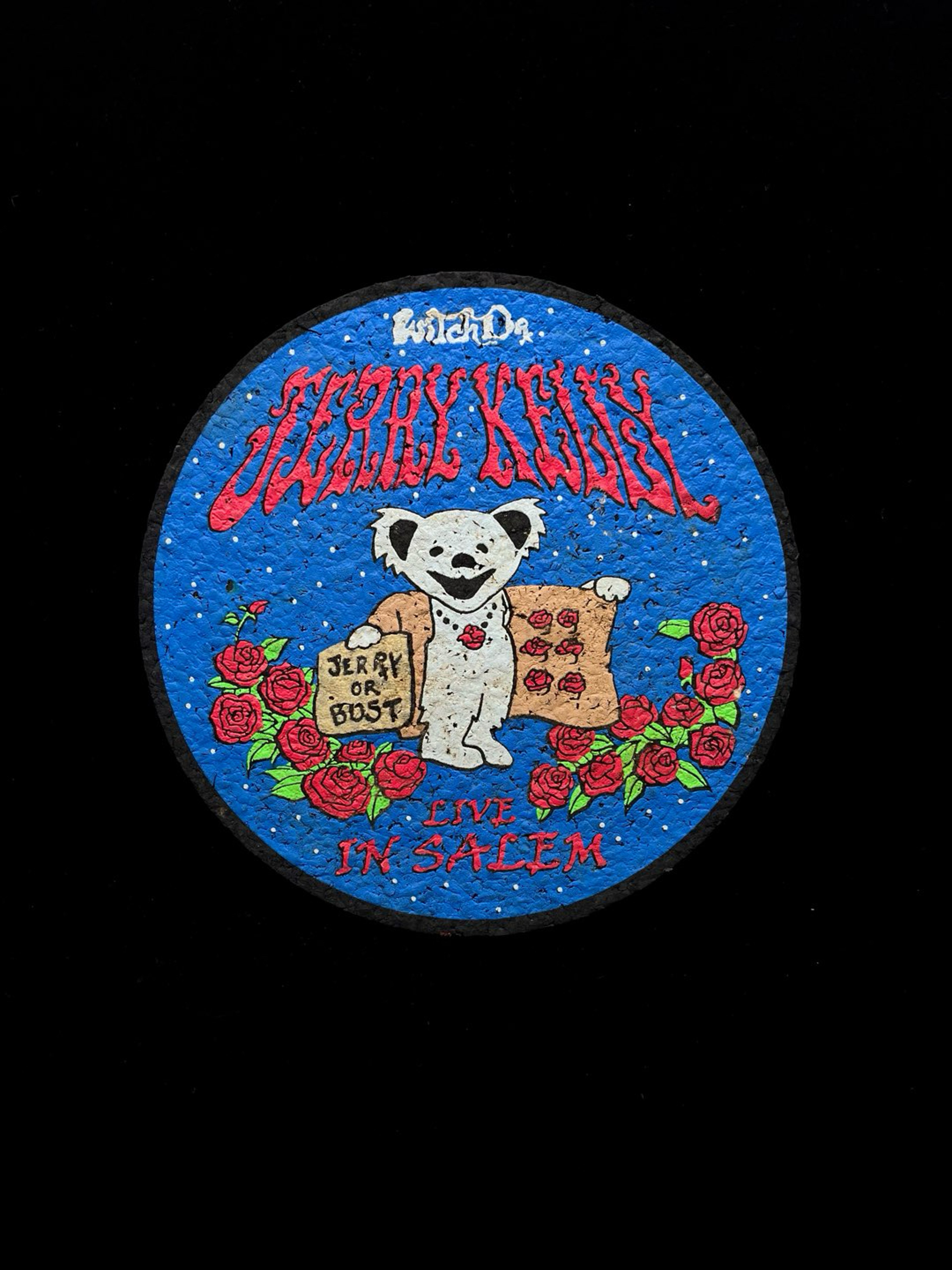 Preview pic of RARE “Jerry or Bust” Show Mat by Jerry Kelly (J Kelly Glass) x Moodmats