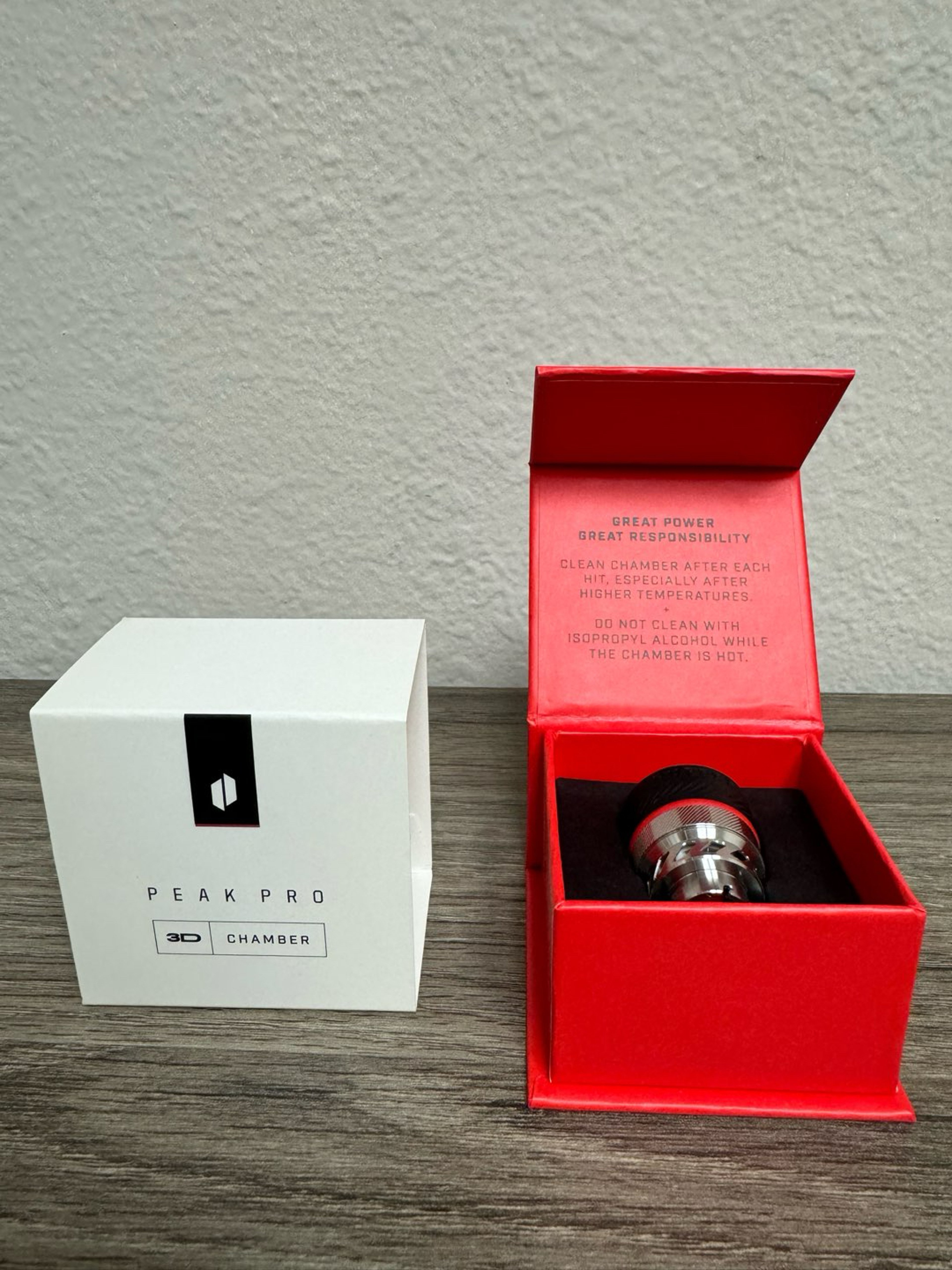 Preview pic of Puffco peak pro 3D chamber brand new in the box