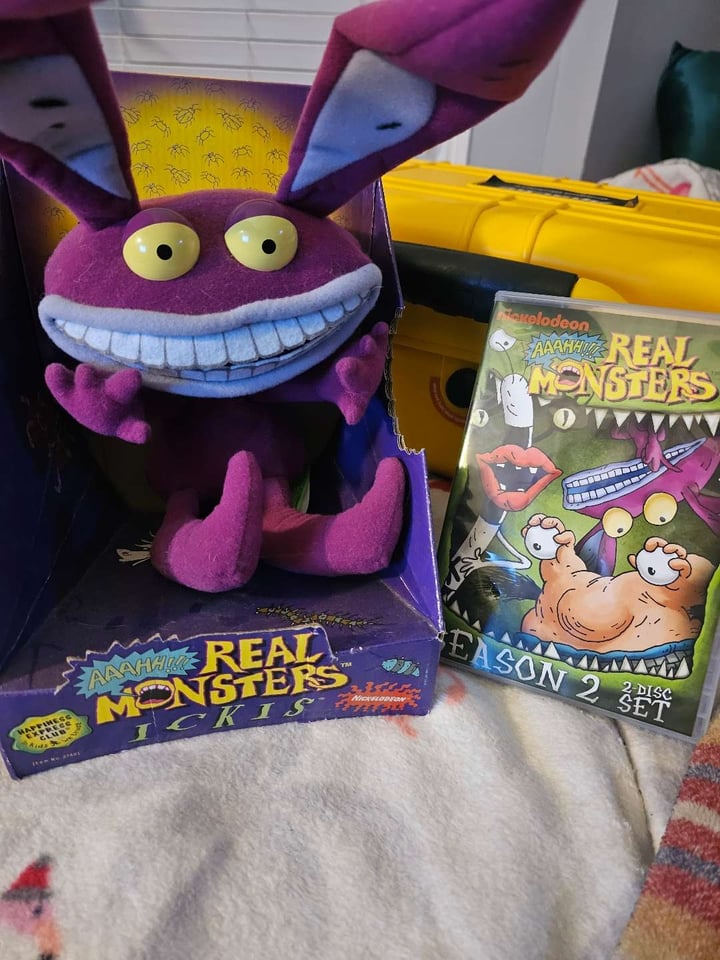 Ickis ahh real monsters ky... | Shop Kyru Glass on GlassPass