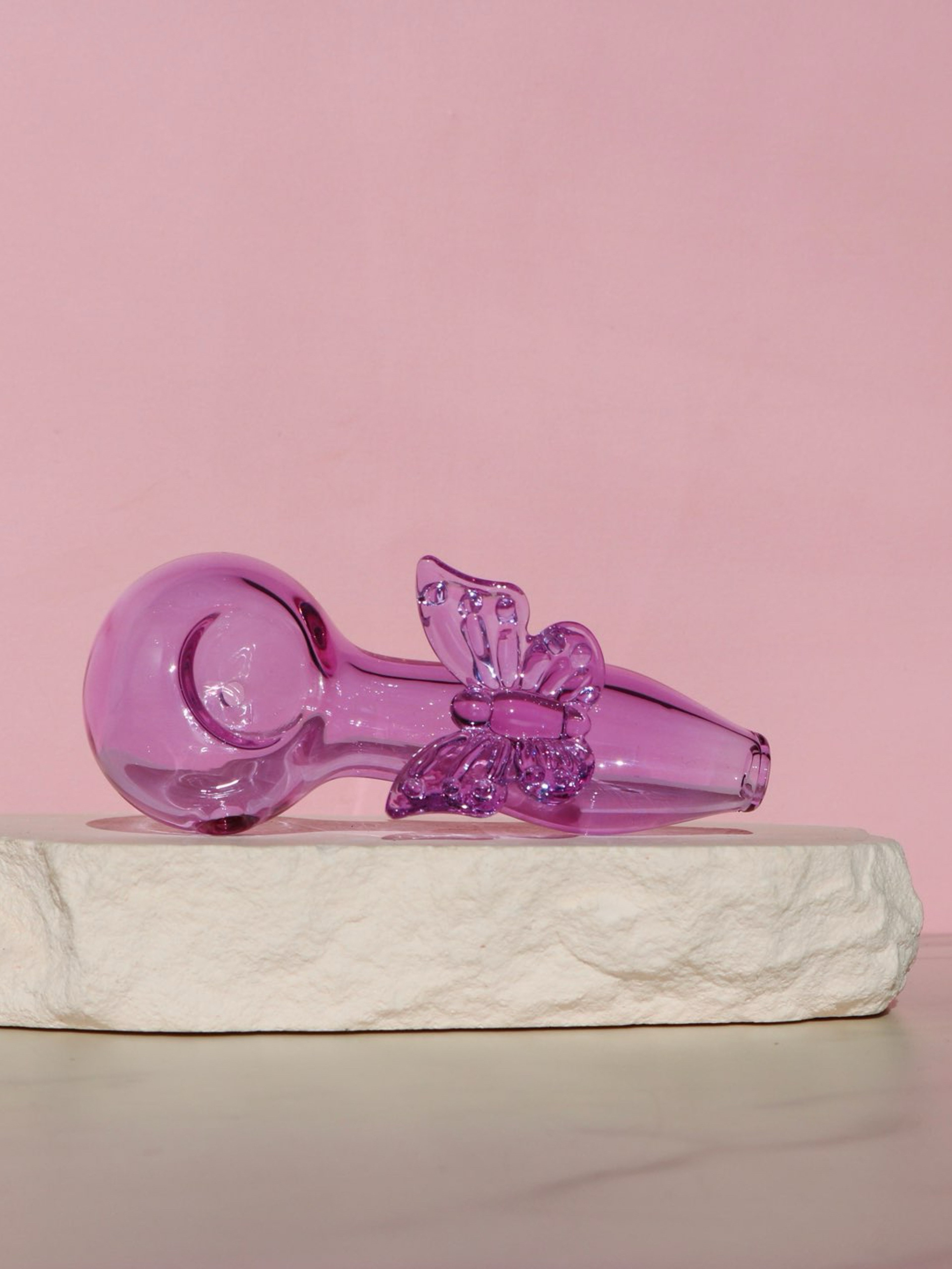 Purple butterfly pipe image 0