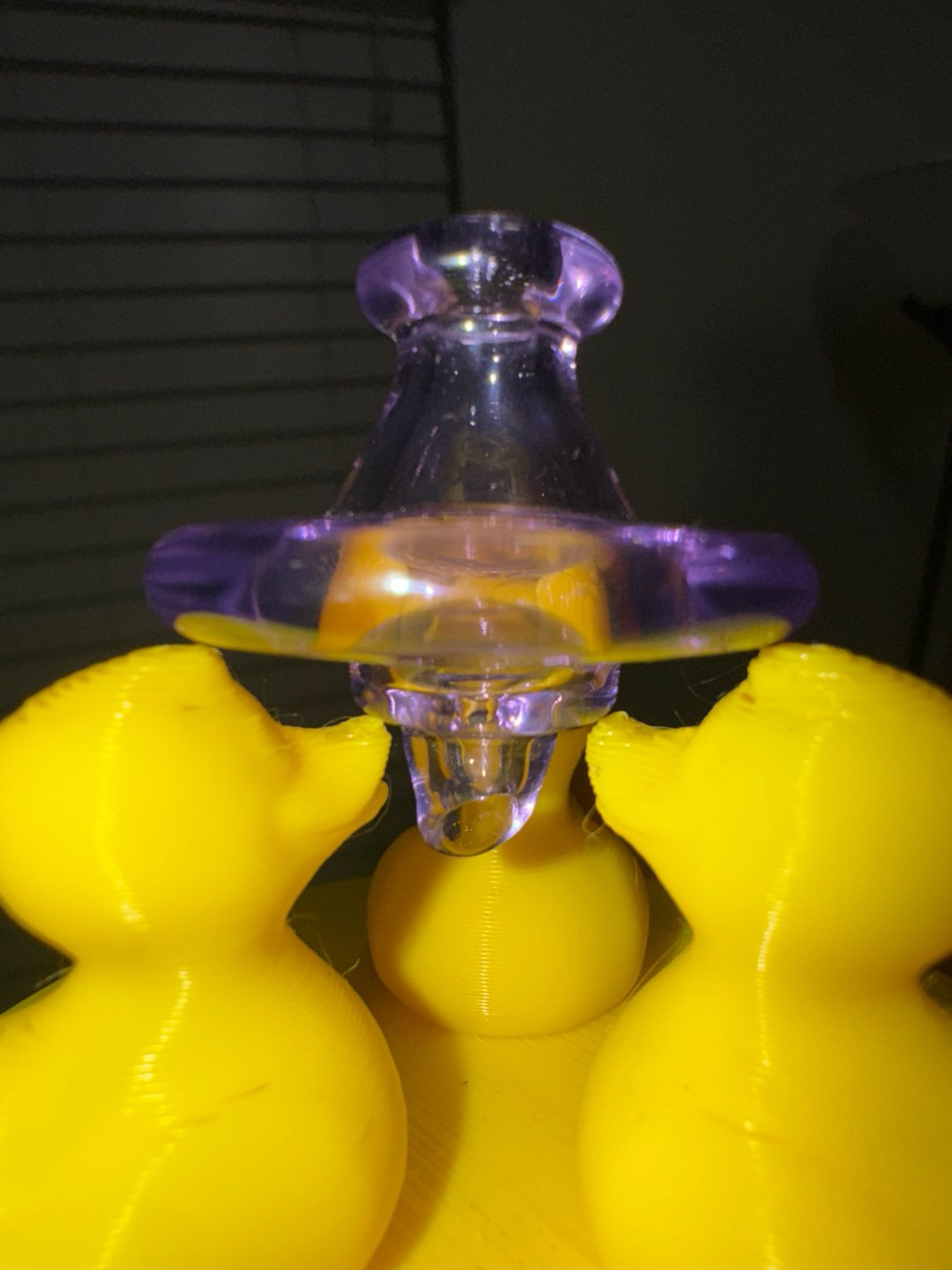 Preview pic of Purple Rain Directional Cap by Dale Sommers