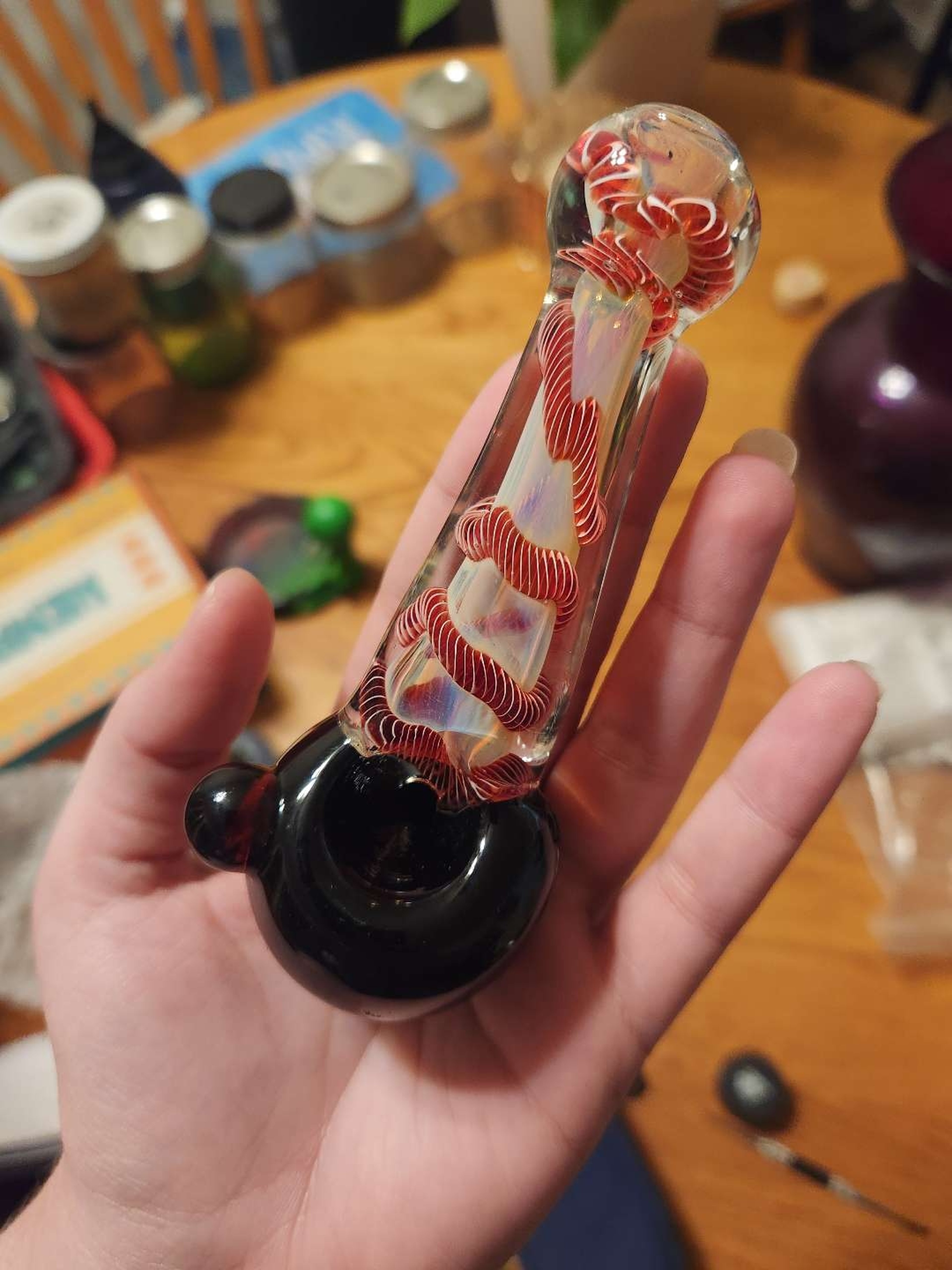 Preview pic of Handblown Glass Pipe