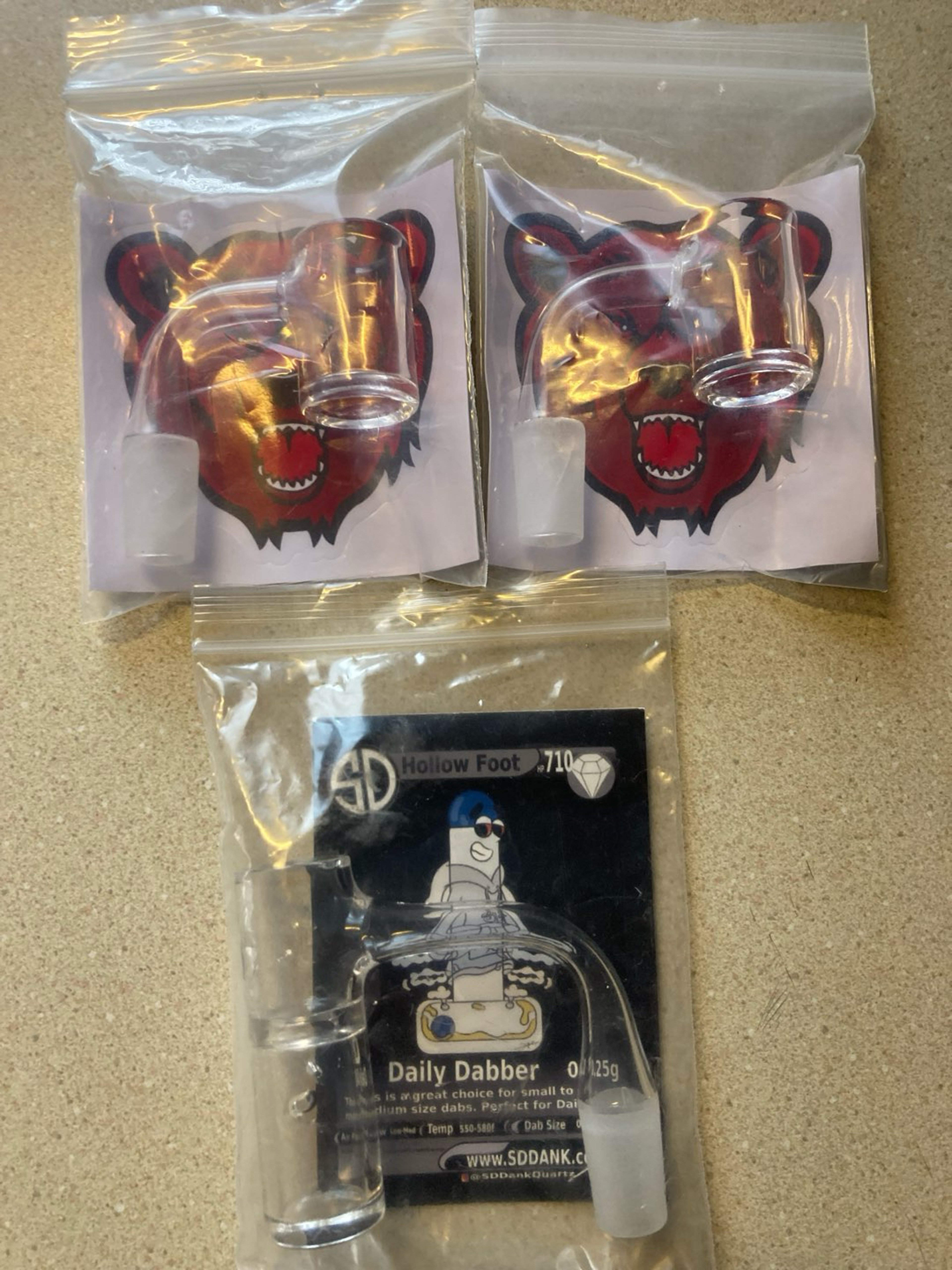 Preview pic of Bear Quartz Buckets & SD Dank Auto Spinner