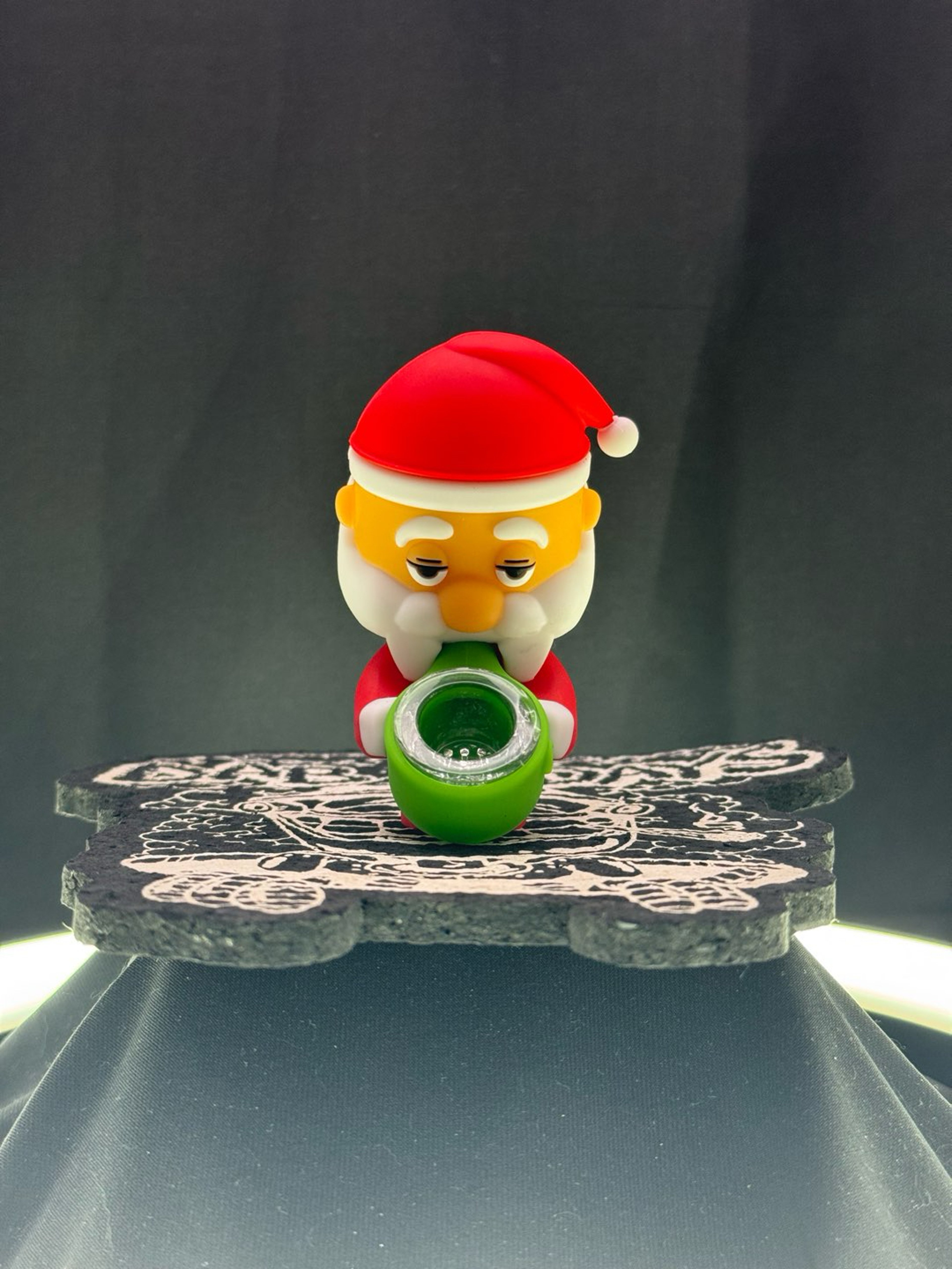 Preview pic of Santa Silicone Pipe/ Stash Jar