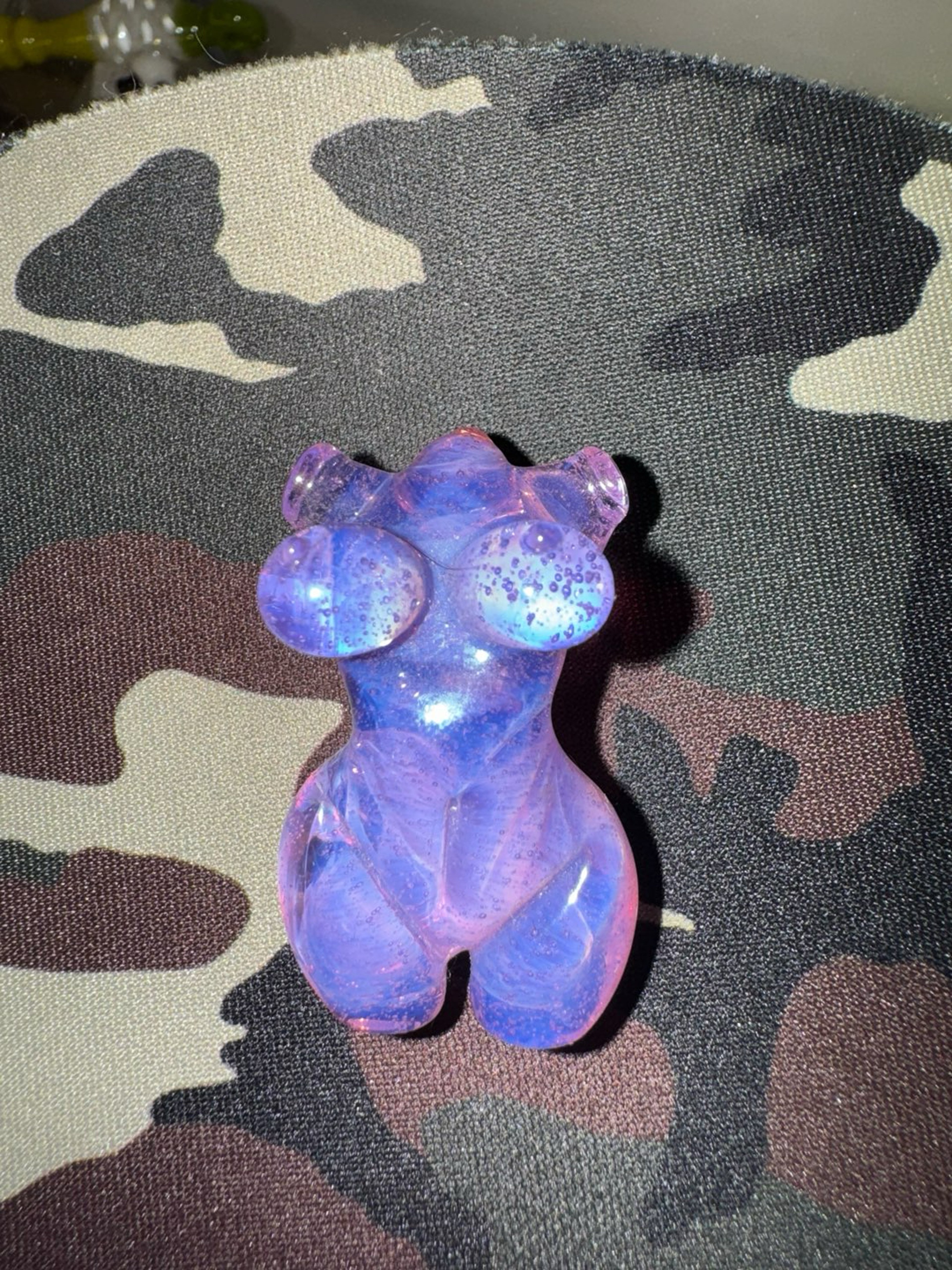 Preview pic of Alissa Perry Purple Opal Bondage Woman Pendant