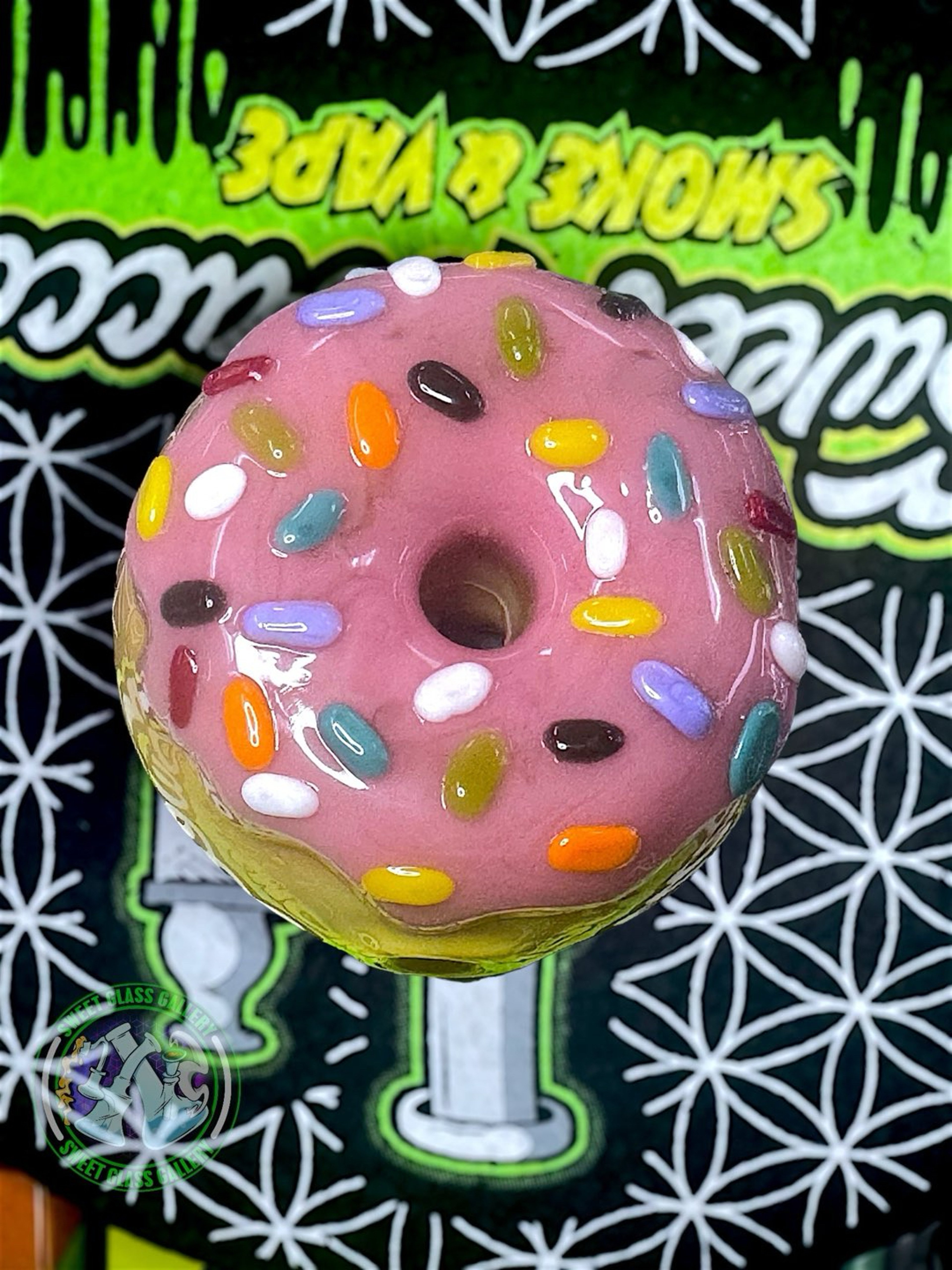 KGB Glass - Donut Dry Pipe image 0