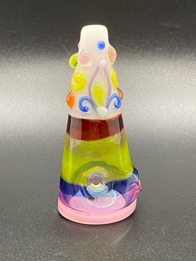 Preview pic of Lyric Glass Filigree Cone Chillum