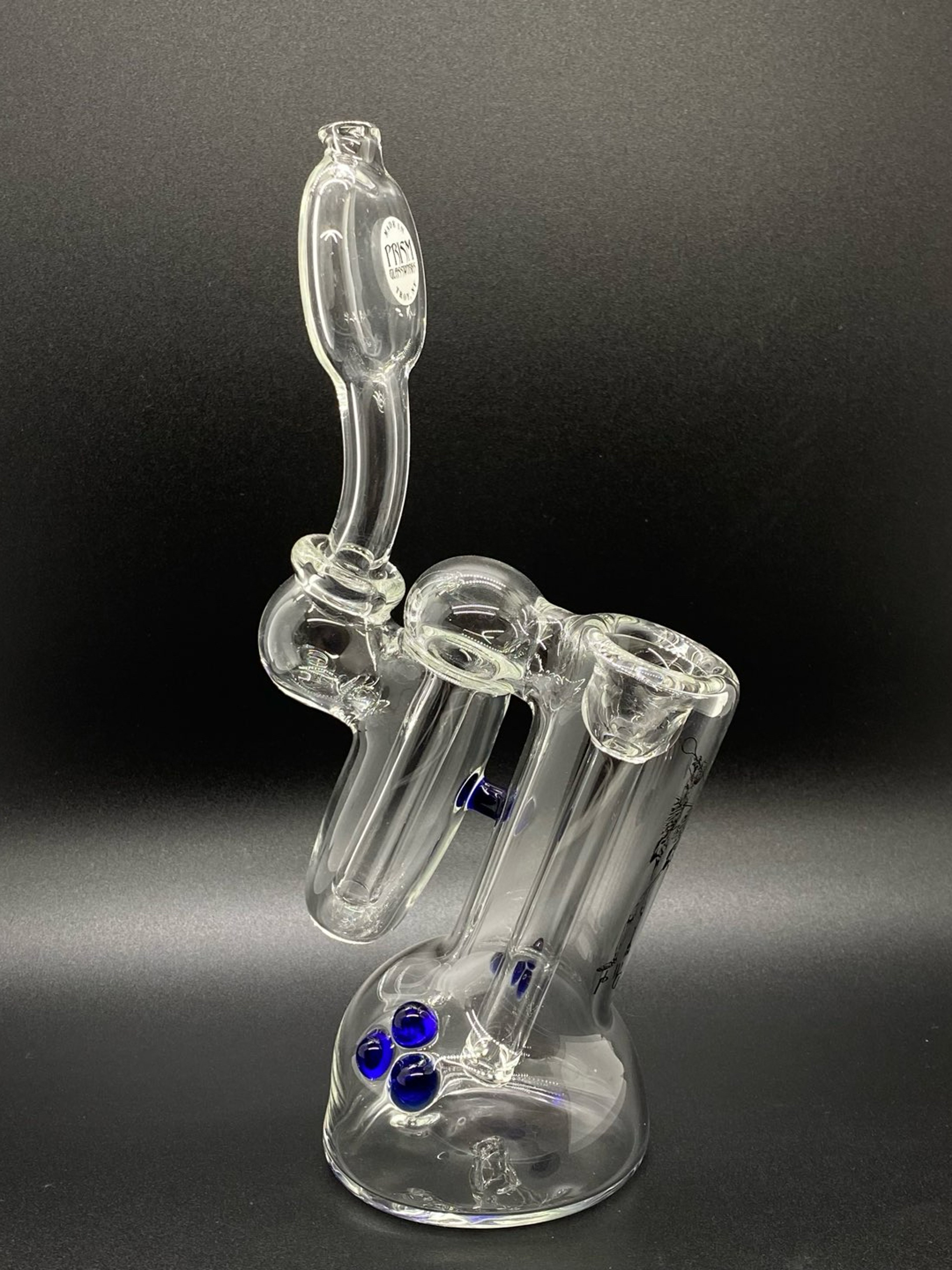 Preview pic of Prism Glass Double Bubble Bubbler