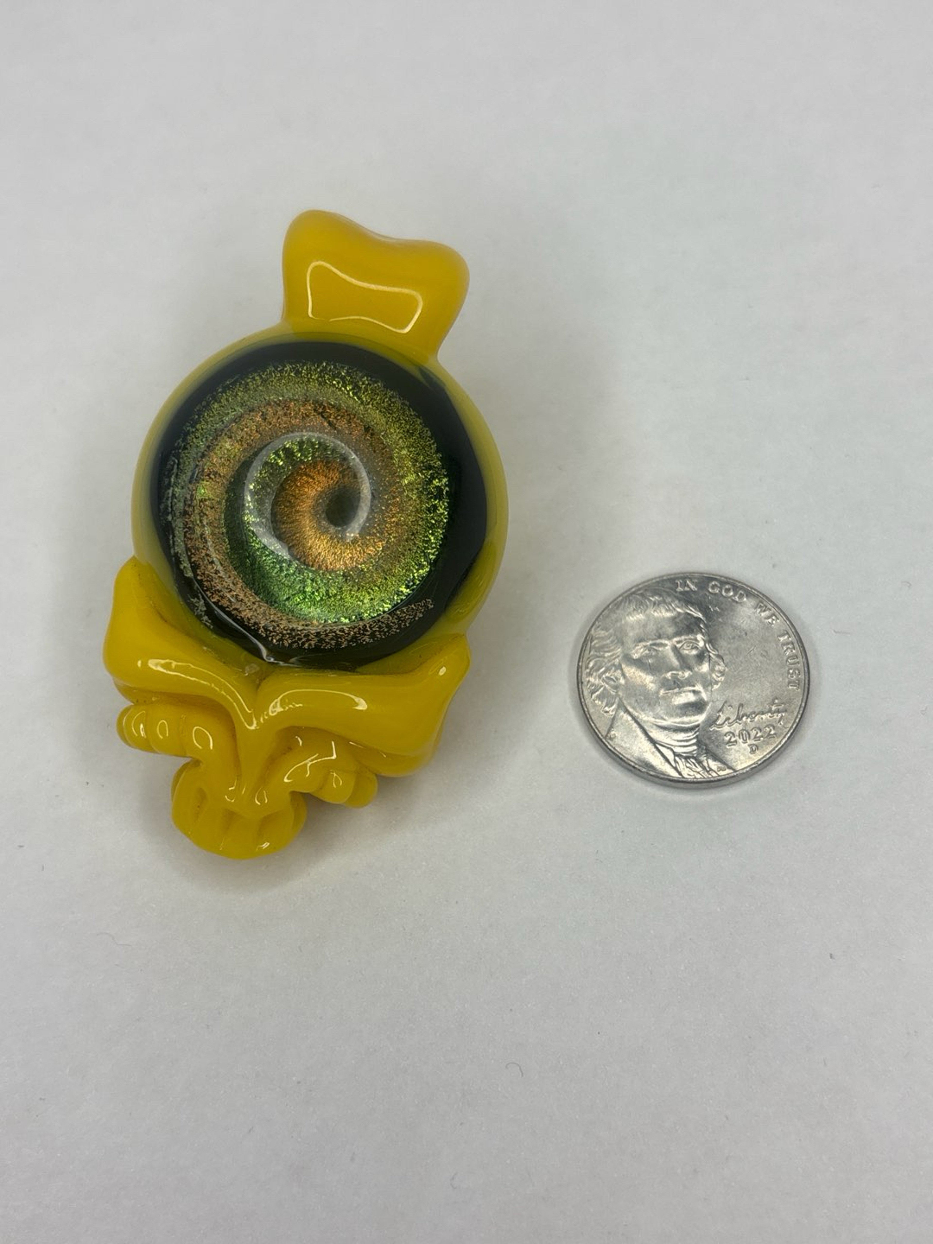 Preview pic of @rhythmglass Stealie Pendant